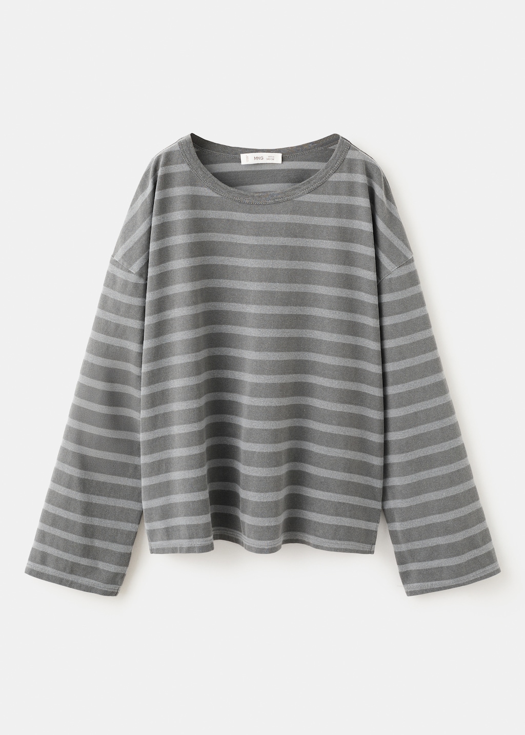 Striped oversized t-shirt