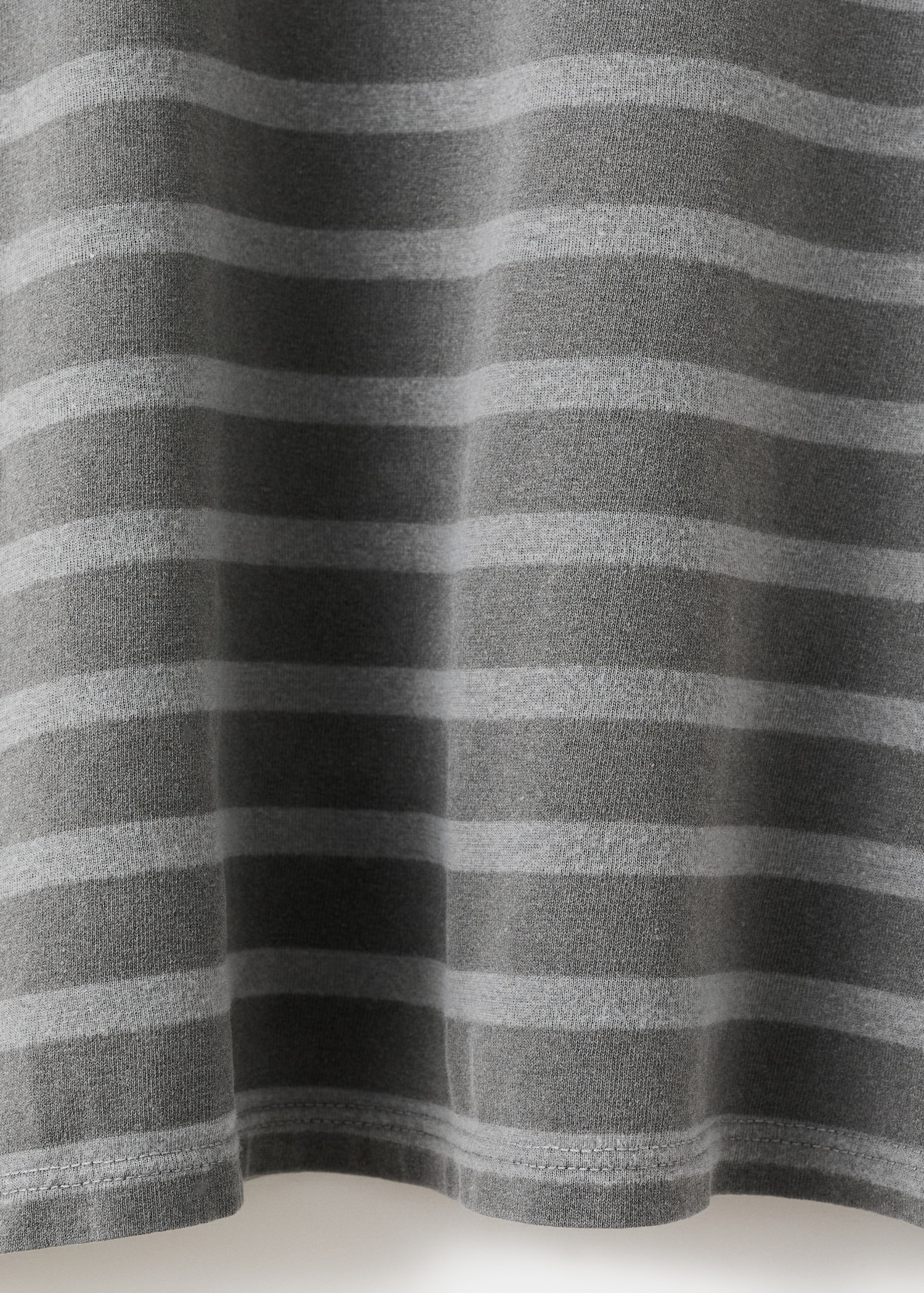 Striped oversized t-shirt - Details of the article 0