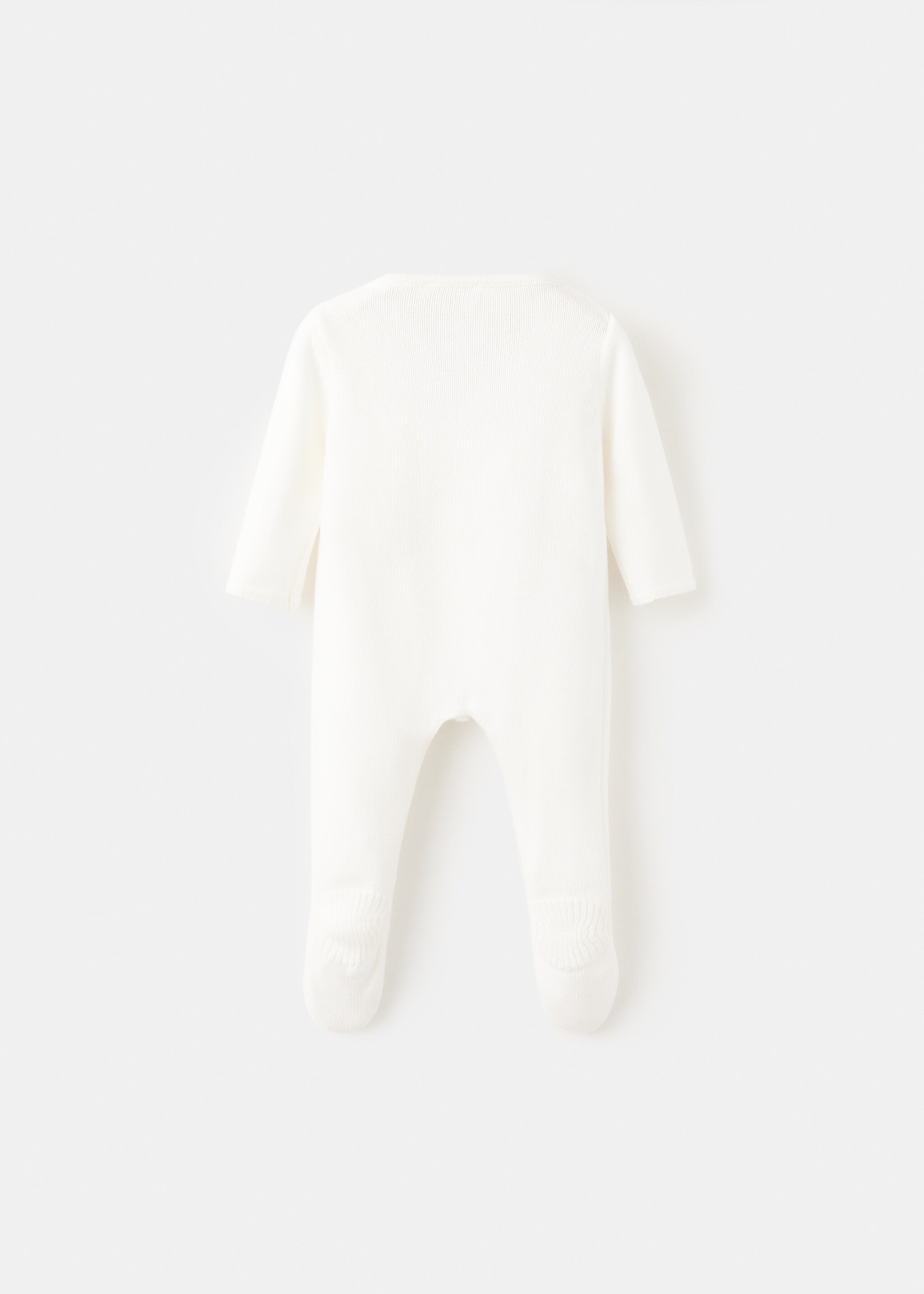 Φόρμα μακριά κρουαζέ - Πίσω όψη προϊόντος, Υπόλευκο. Ref: 27092003-00.