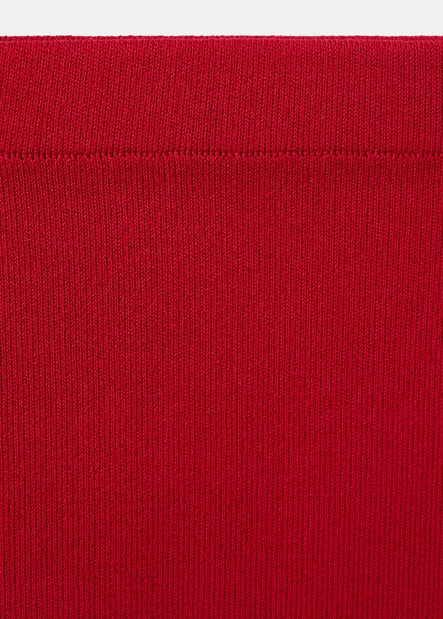 Short knitted skirt - Details of the article 8