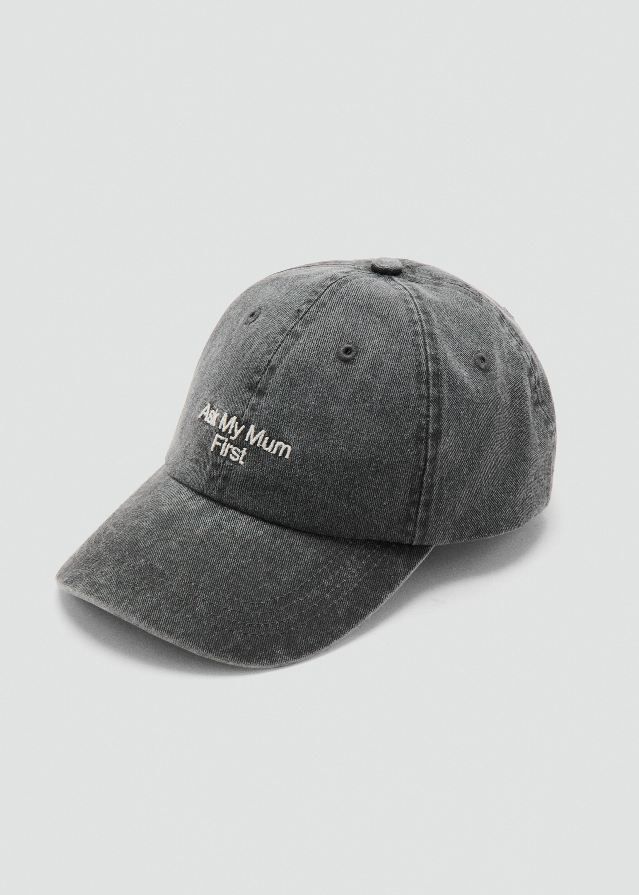 Cap mum - Details of the article 1, Grey. Ref: 27092548-00.