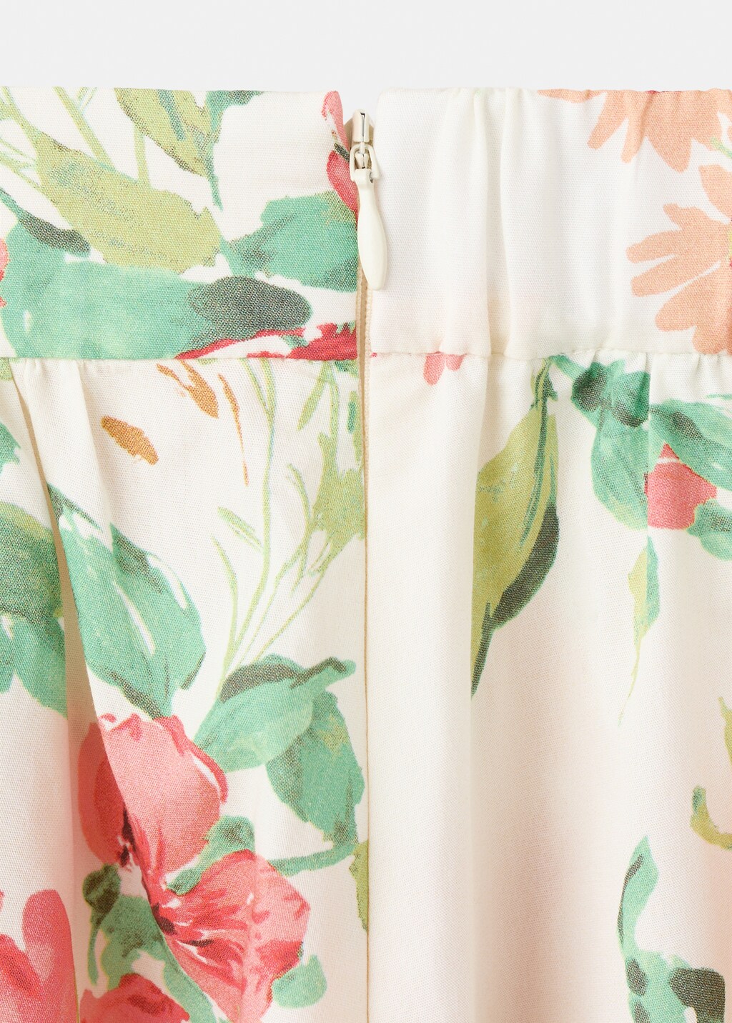 Mango Flowers midi skirt