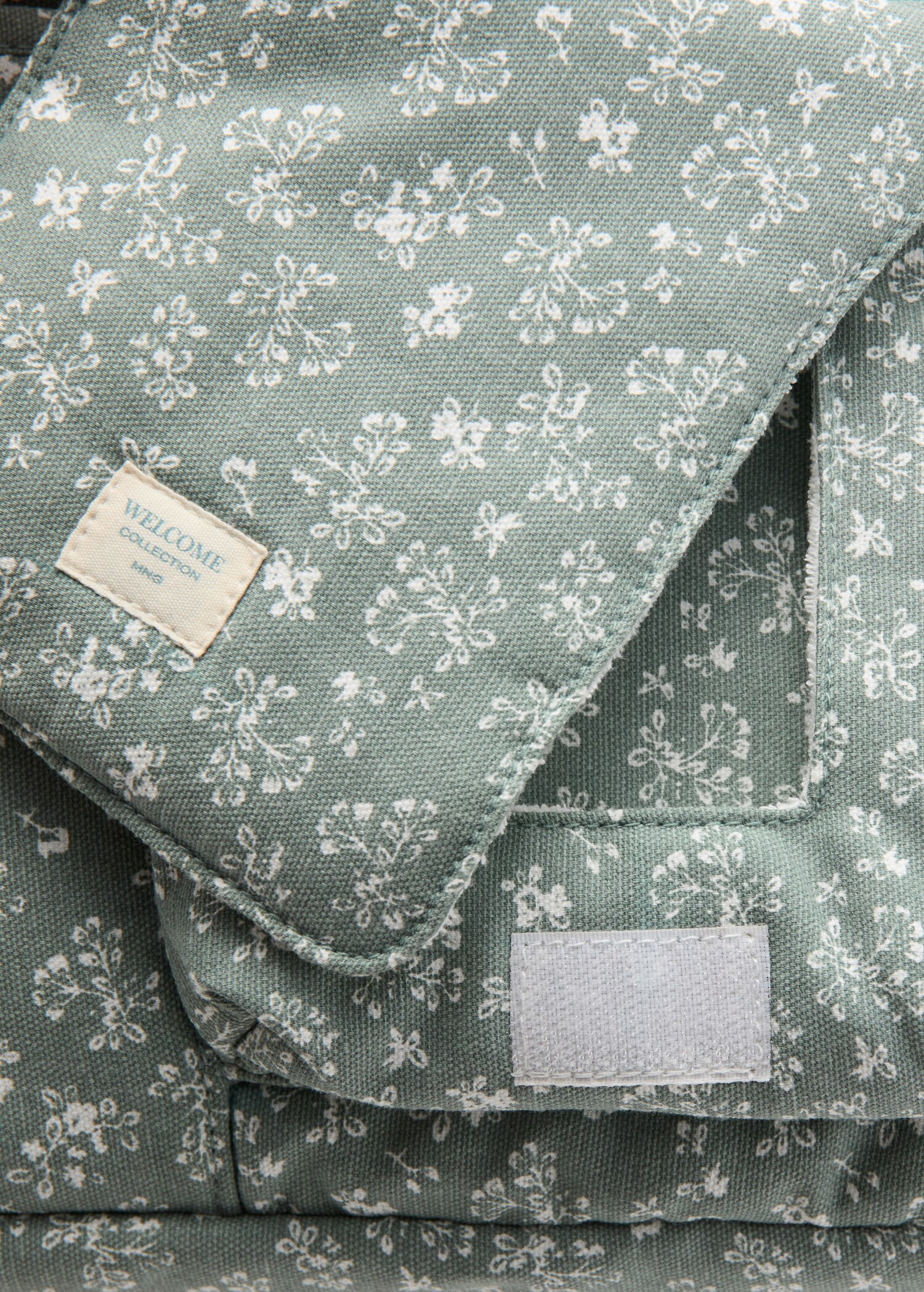 حقيبة أمومة بطبعة زهور - تفاصيل المنتج 1