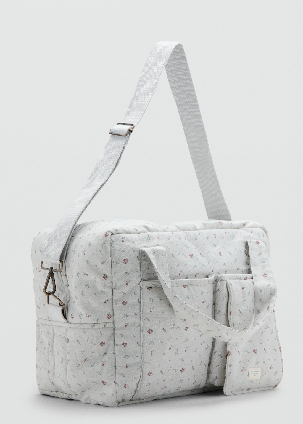 Maternity bag with flowers