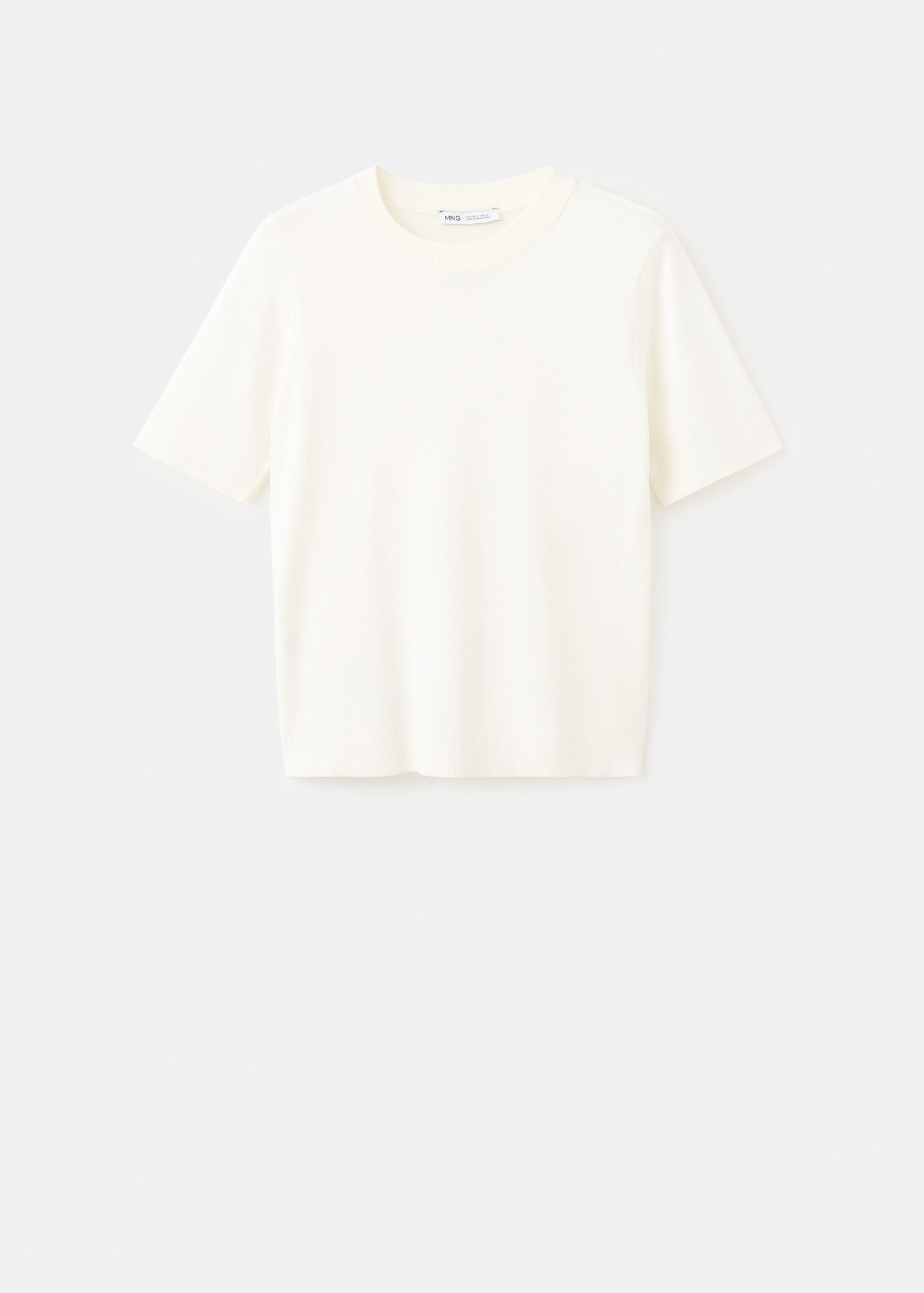 Pull-over maille fine manches courtes - Article sans modèle