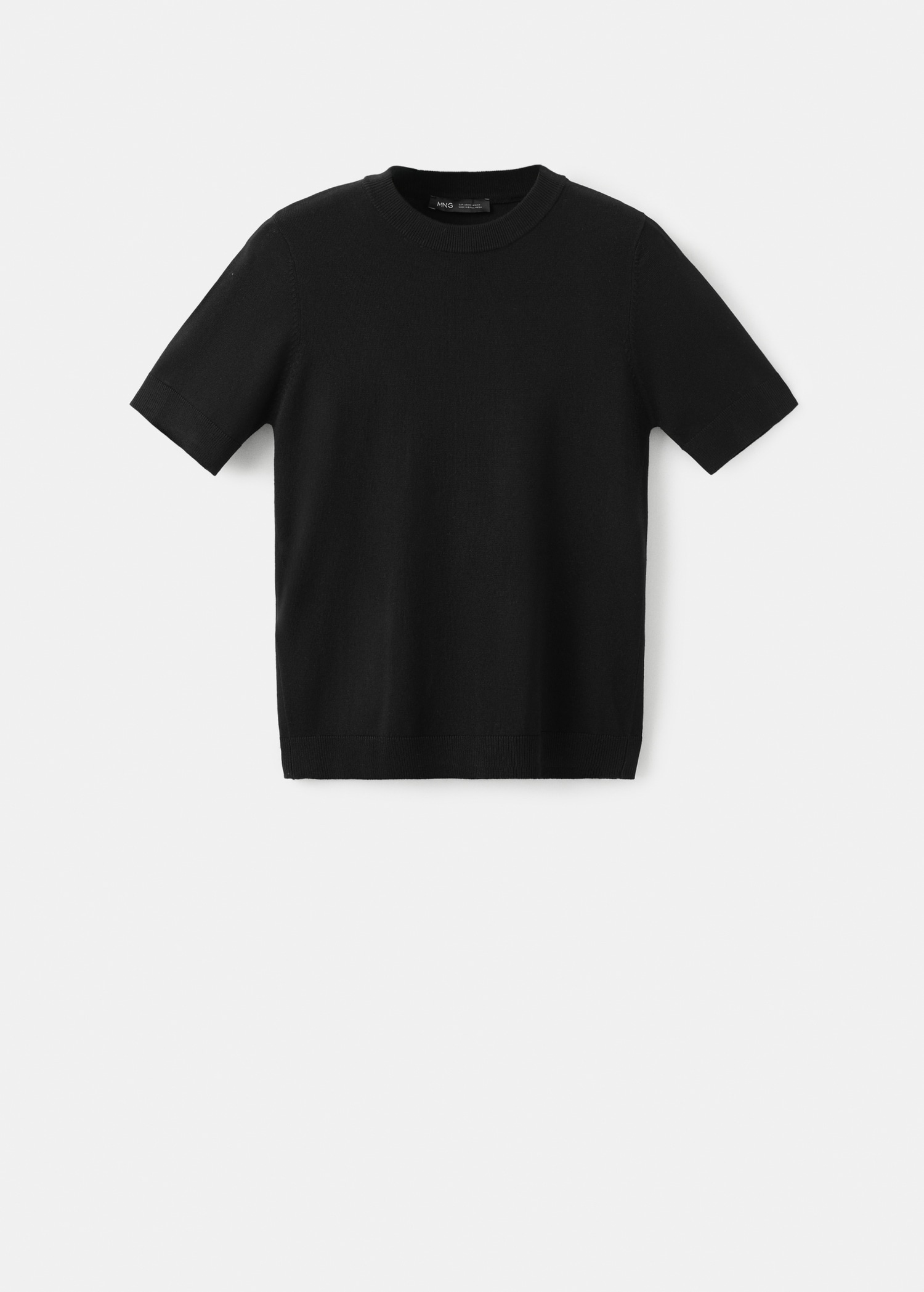 Pull-over maille fine manches courtes - Article sans modèle