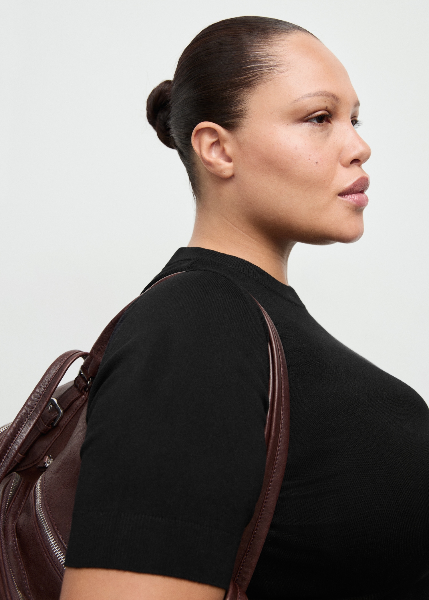 Pull-over maille fine manches courtes - Détail de l'article 4