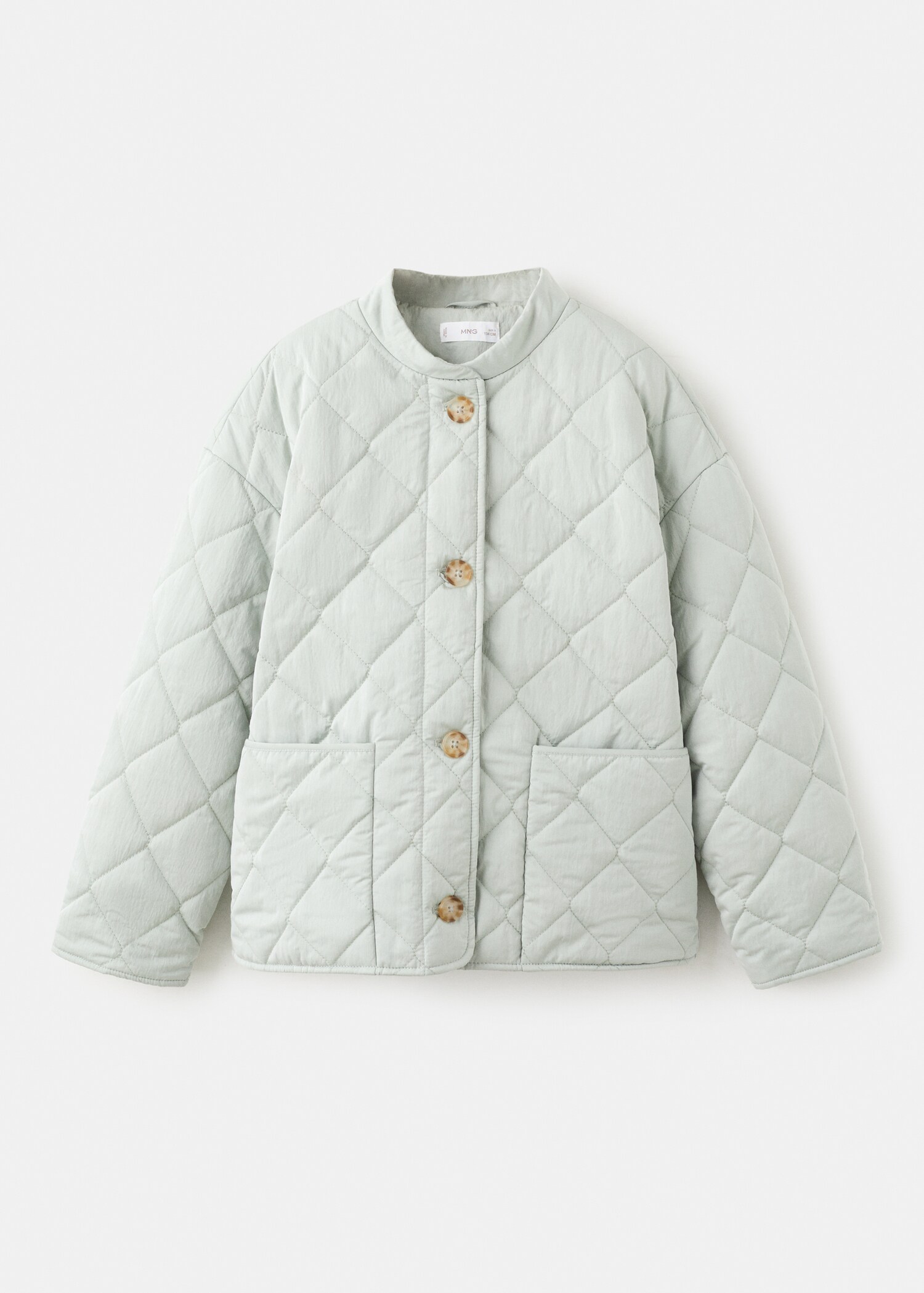 Padded jacket with buttons - Article without model