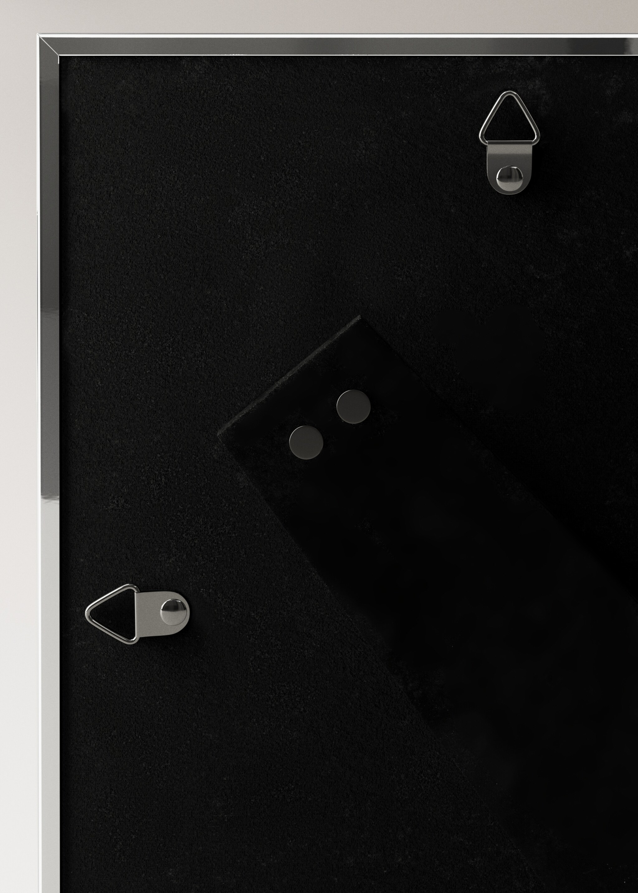 Stor fotoram i metall - Detaljer om artikeln 2, Silverfärgad. Ref: 27092895-00.