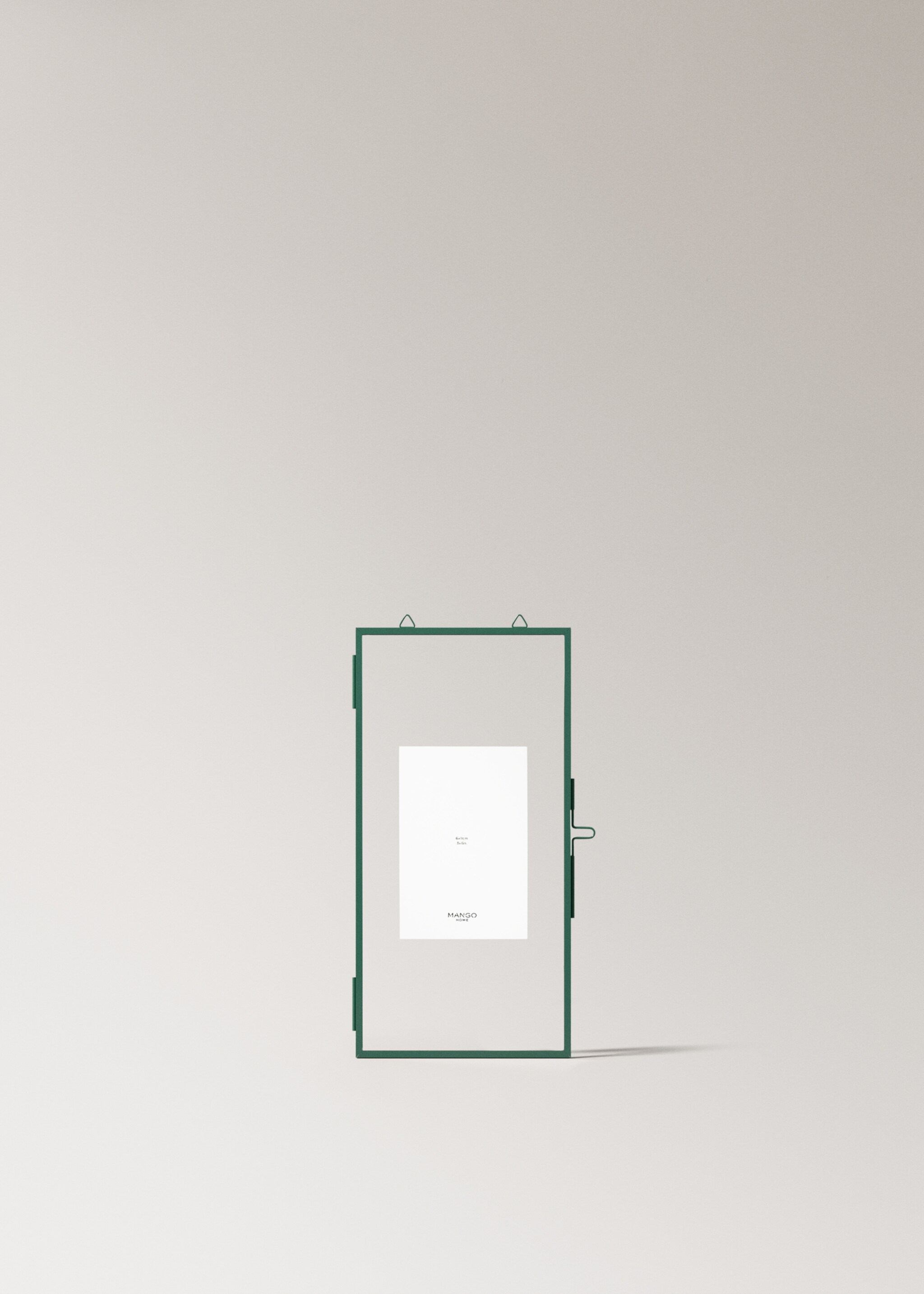 Металева кольорова рамка середнього розміру - Товар без моделі, Смарагдовий. Ref: 27092901-00.