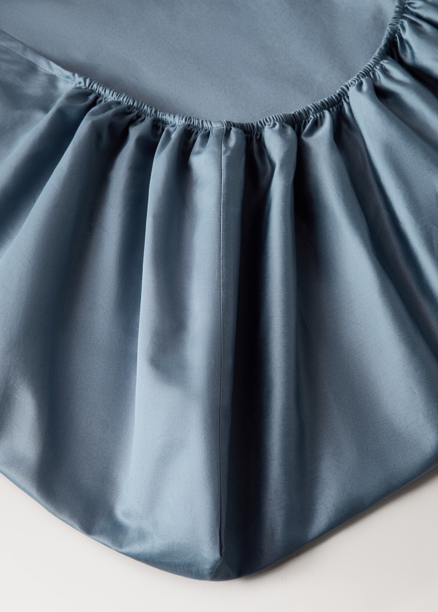 Drap-housse coton satin 600 fils lit 200 cm - Détail de l'article 2