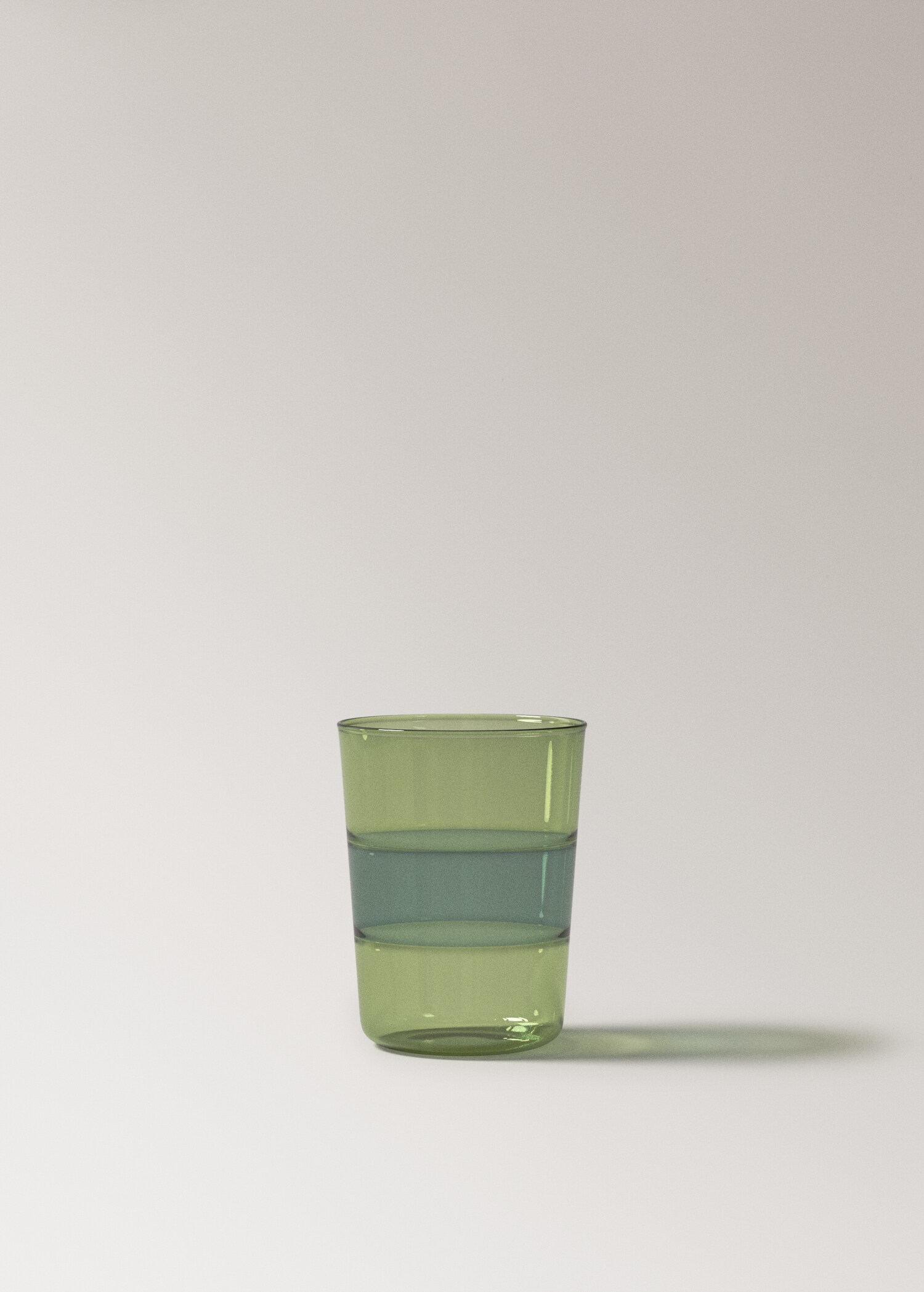 Two-tone borosilicate glass - Article without model