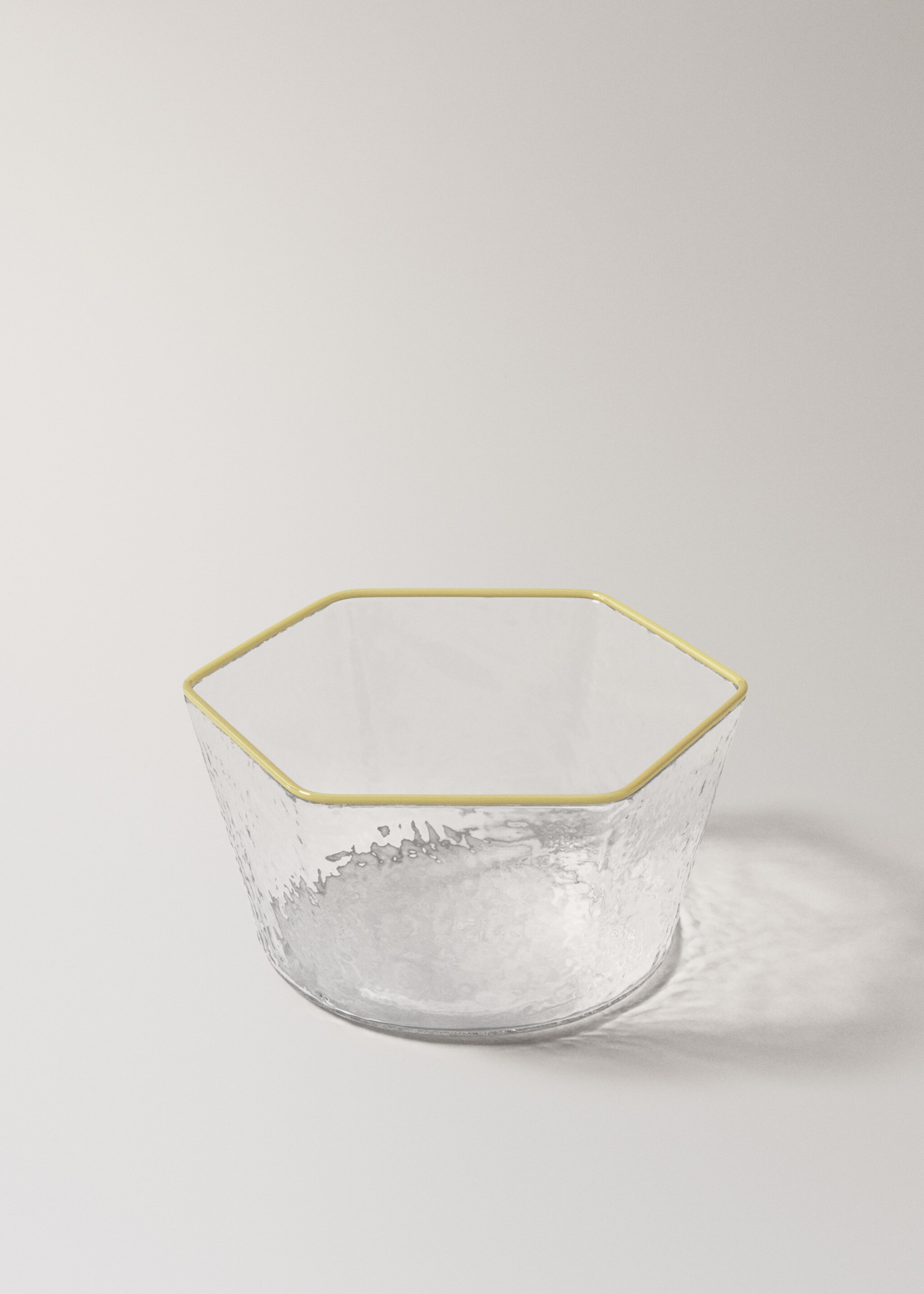 Mísa borosilikát textura - Detail zboží 1, Žlutá. Ref: 27092906-00.