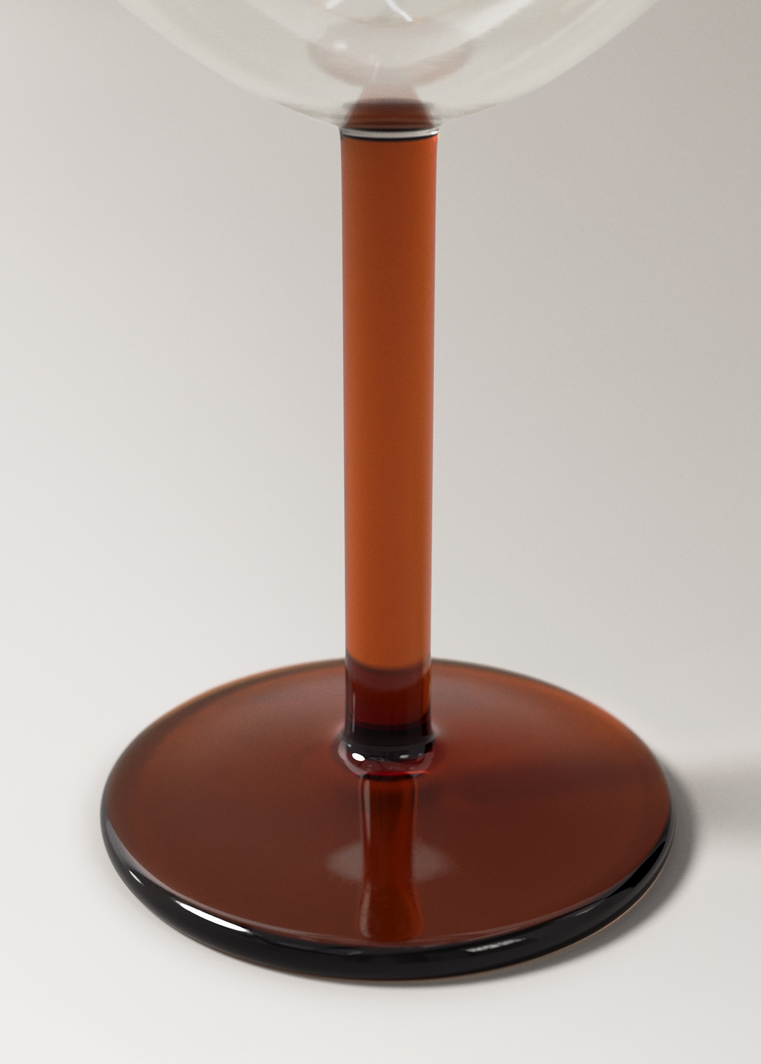 Coloured stripe borosilicate cup - Details of the article 2