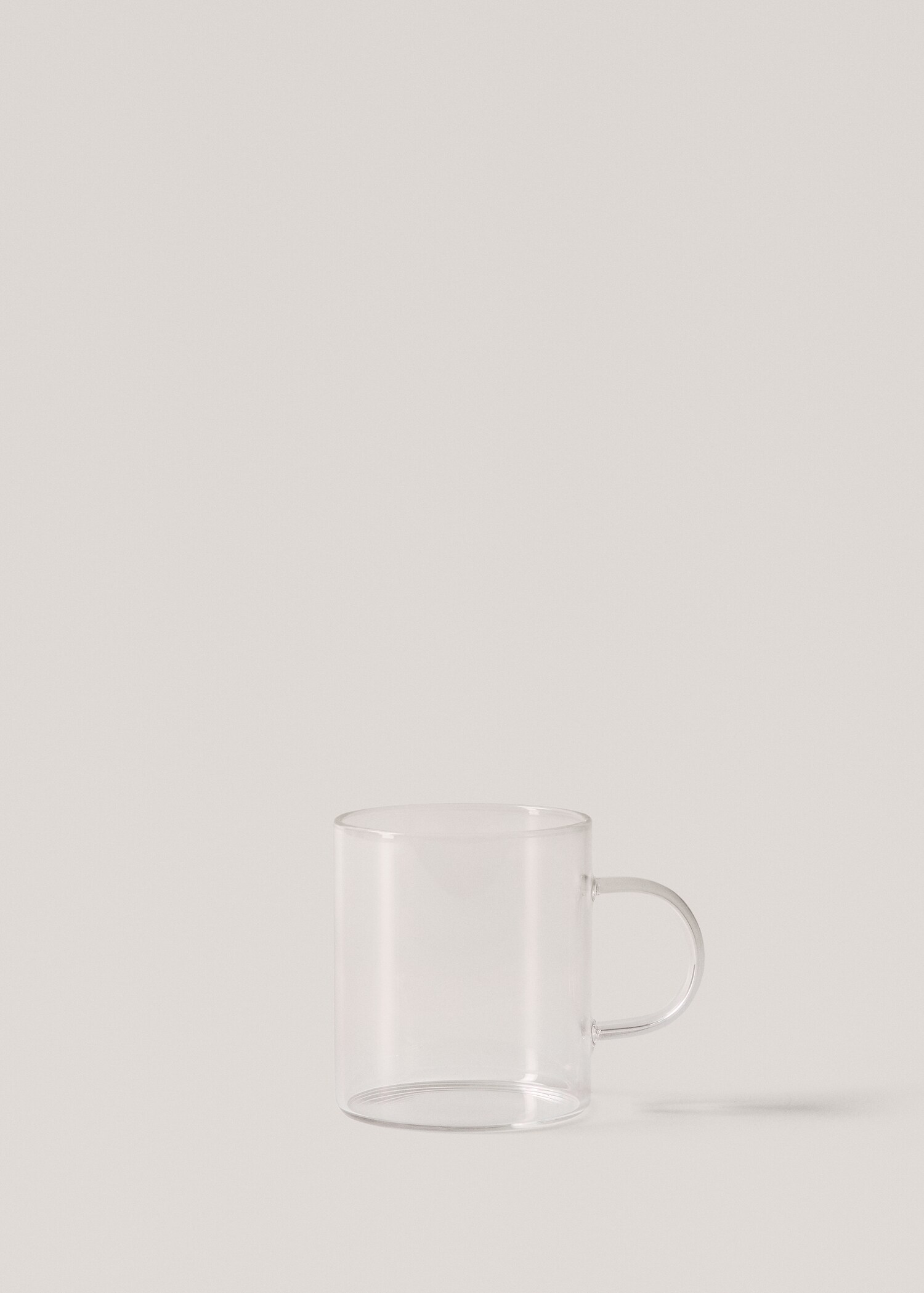 Borosilicate cappuccino mug with handle - Article without model