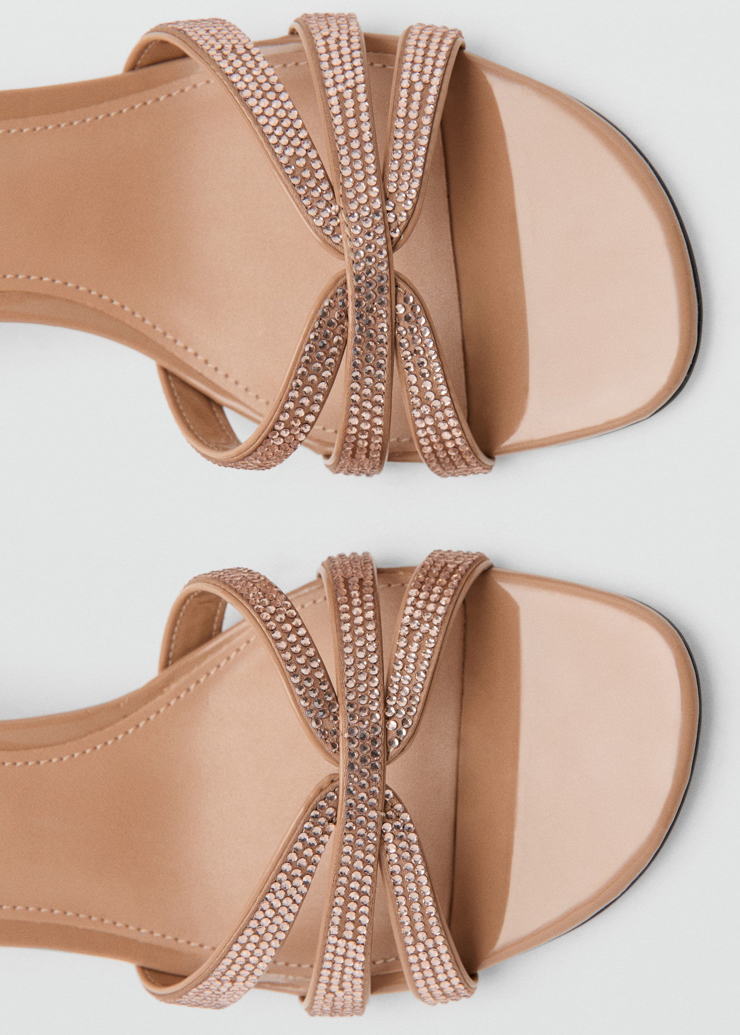 Heeled sandal with strass strap - Details of the article 2
