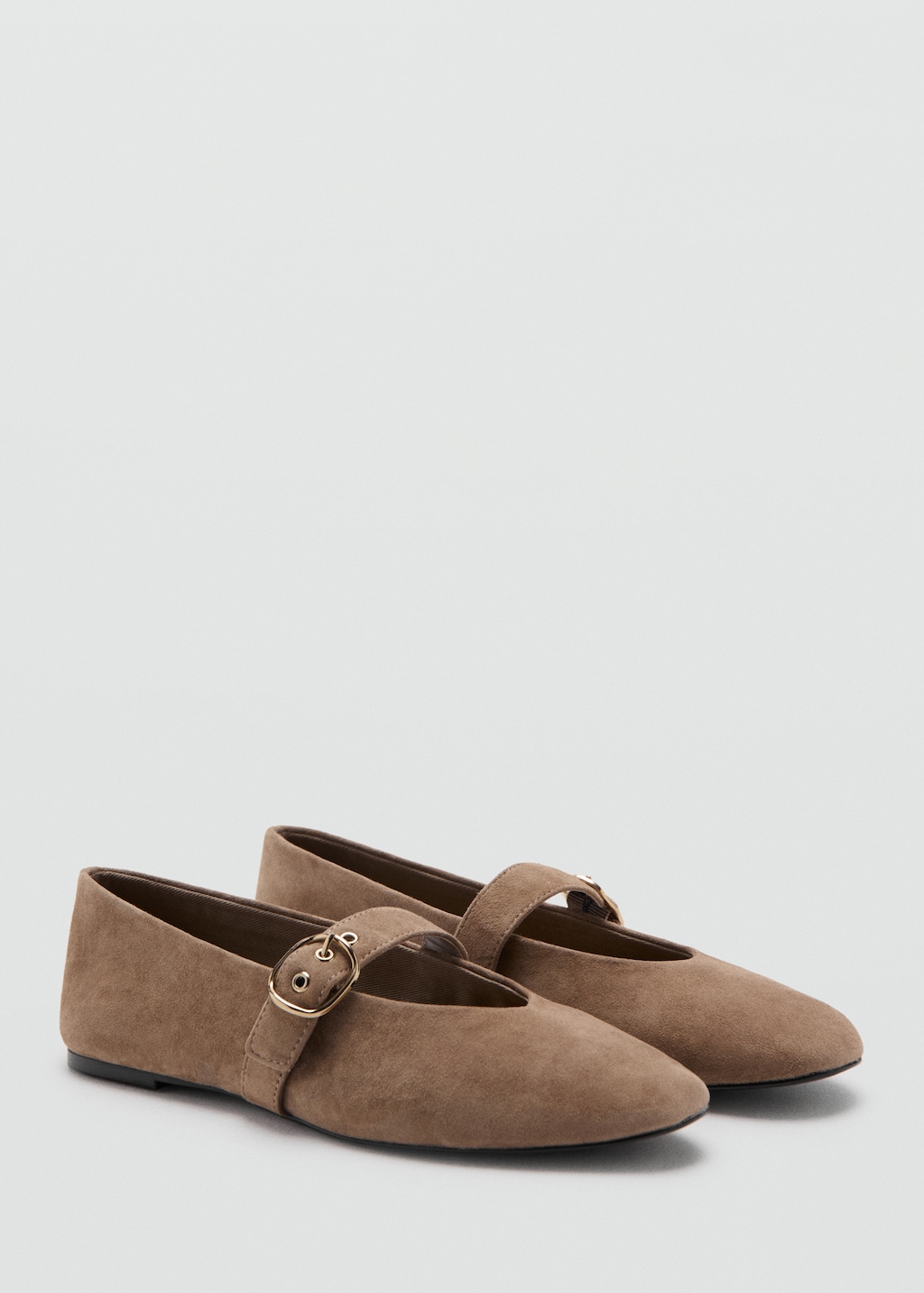 Suede leather ballet flats - image 3
