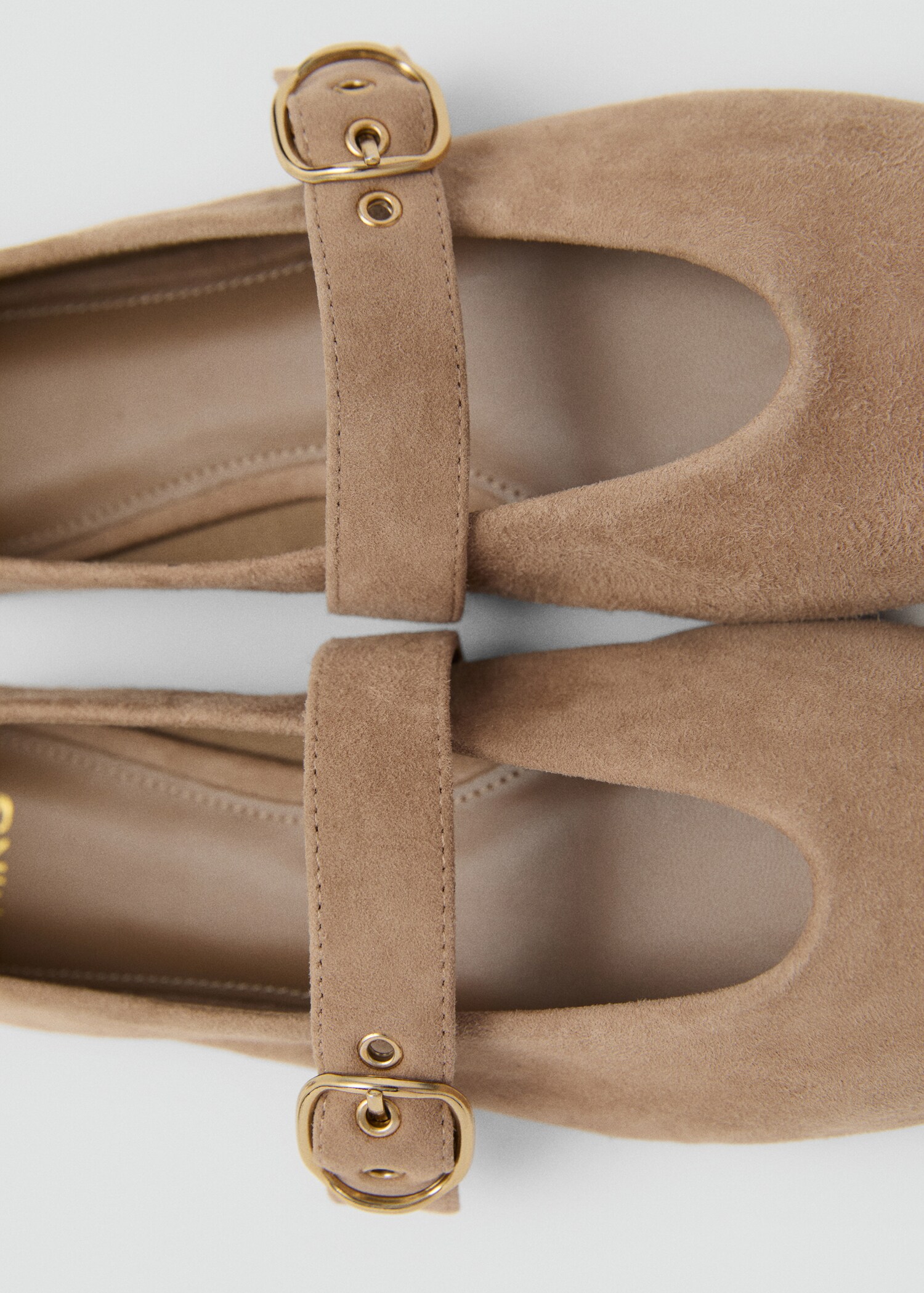 Suede leather ballet flats - Details of the article 3