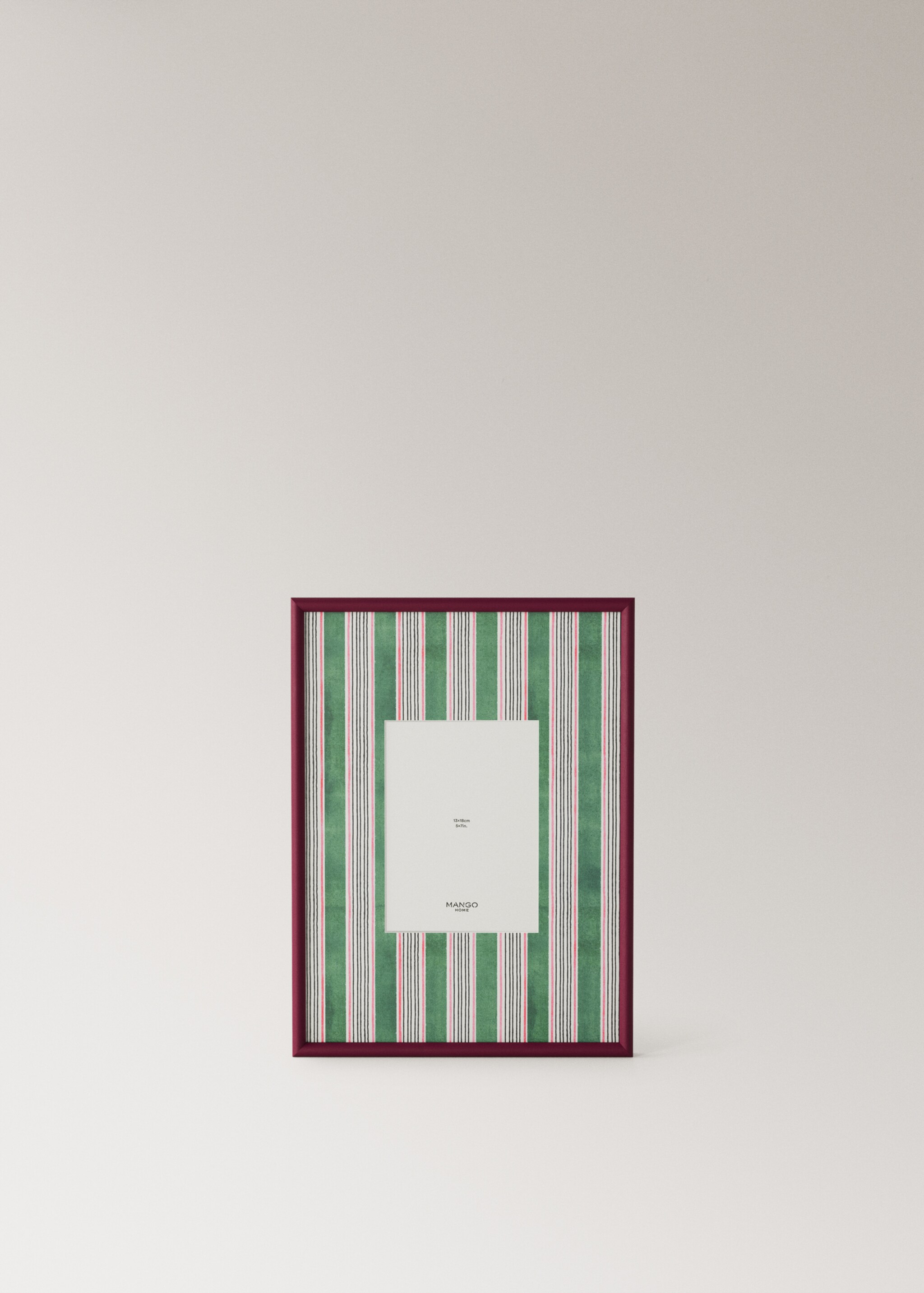 Marc fusta línies mitjà - Article sense model, Fúcsia. Ref: 27092934-00.