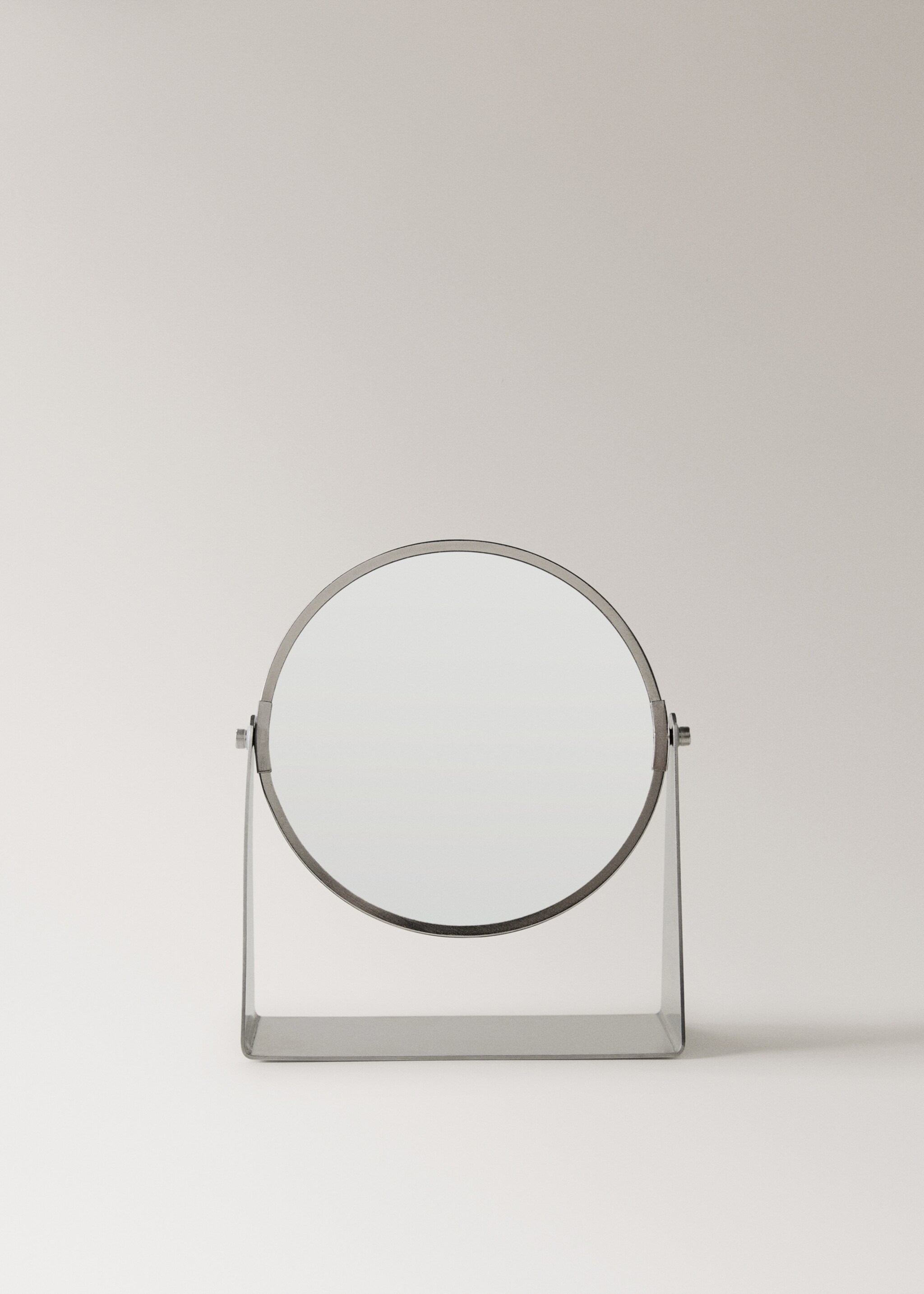 Metal vanity mirror - Article without model, Silver. Ref: 27093271-00.