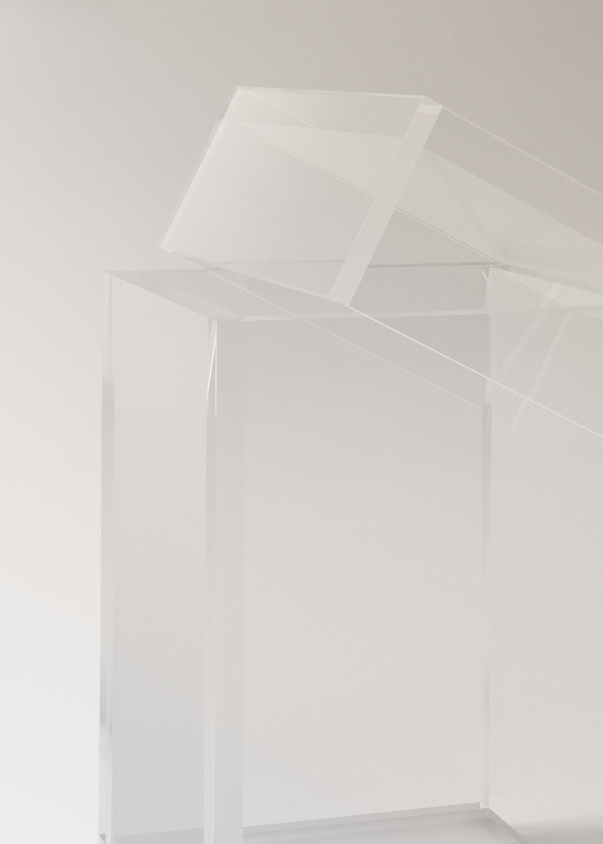 Κουτί μπάνιου ακρυλικό μικρό - Λεπτομέρεια του προϊόντος 2, Γκρι Πάγου. Ref: 27093274-00.