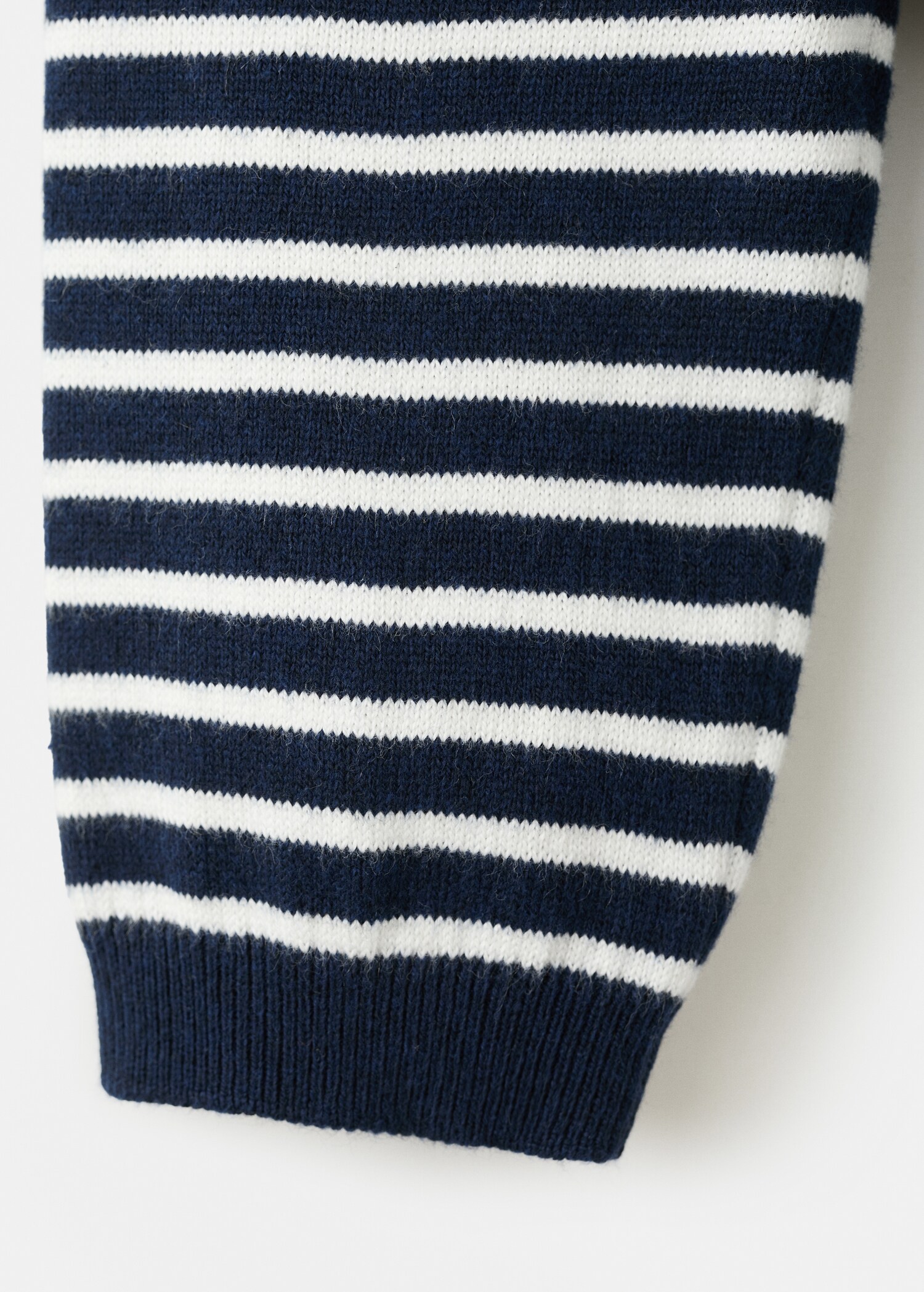 Striped knit trousers - Details of the article 0