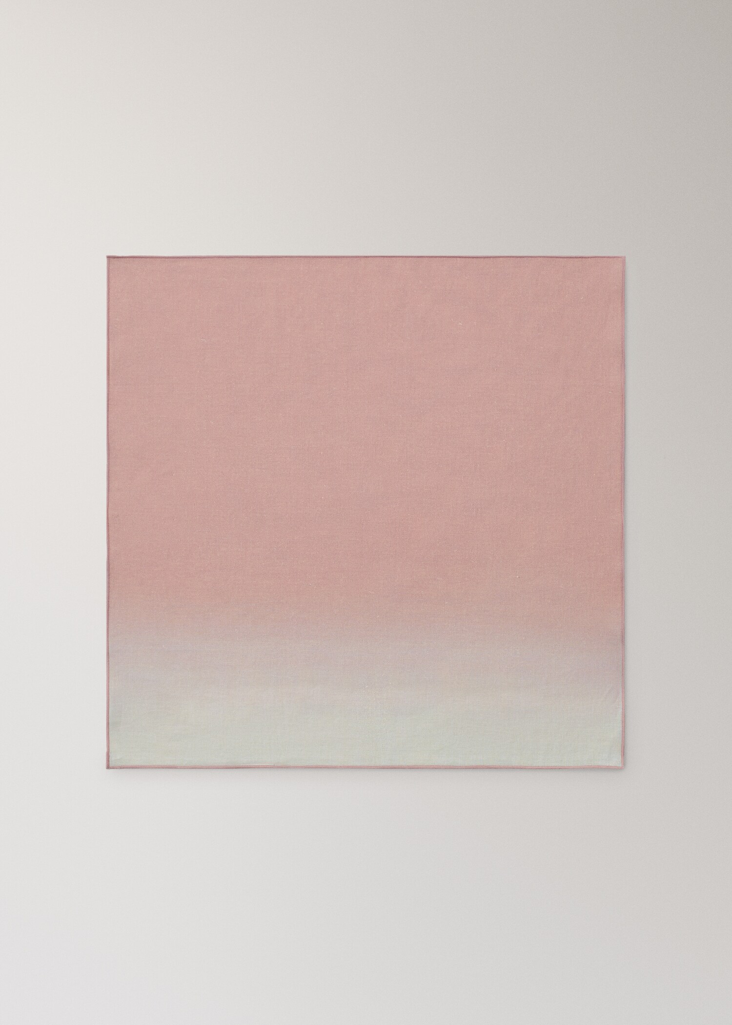 Ombre effect cotton-linen napkins - Article without model