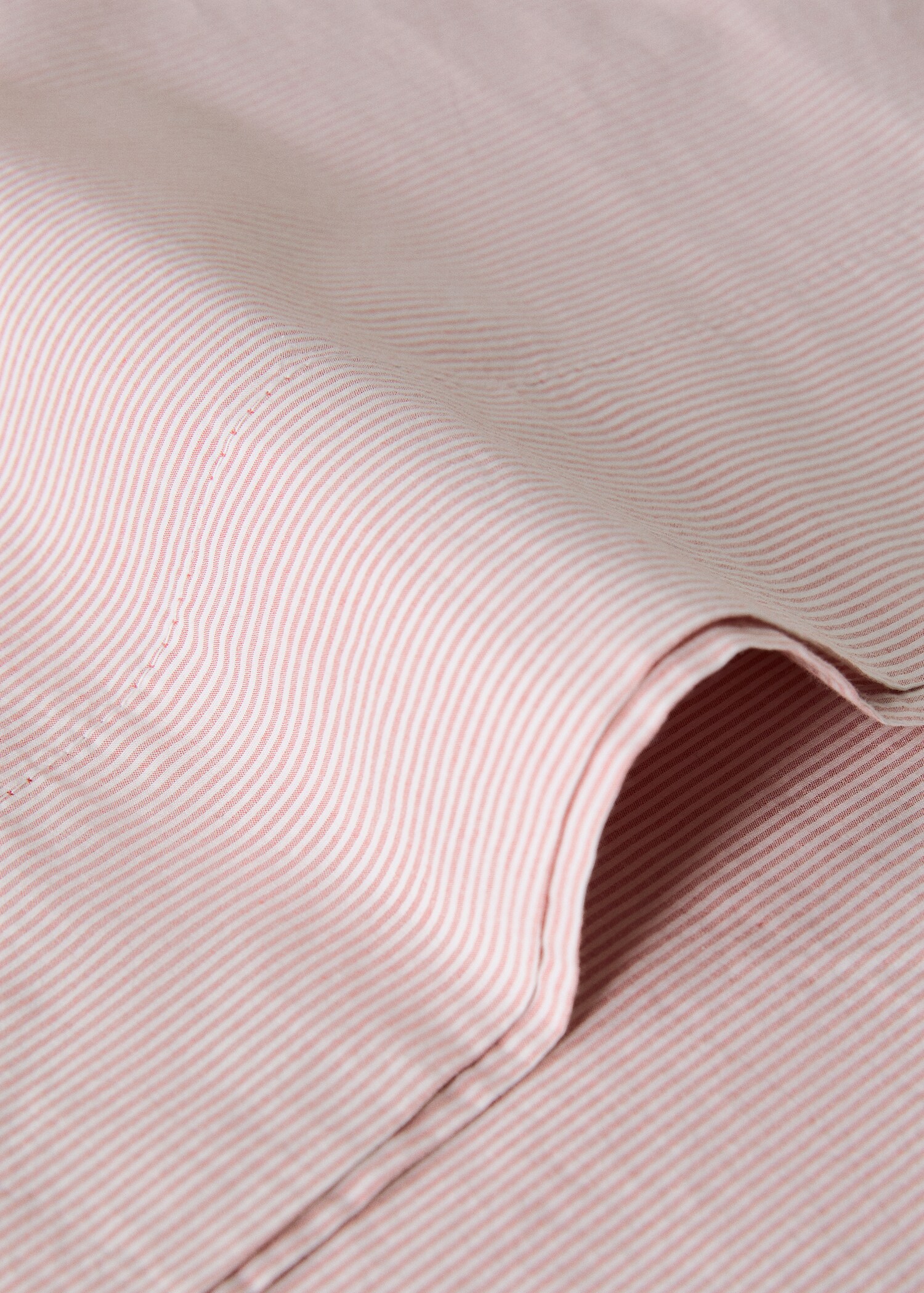 Kuddfodral i färgat bomullstyg 45x110 cm - Detaljer om artikeln 1