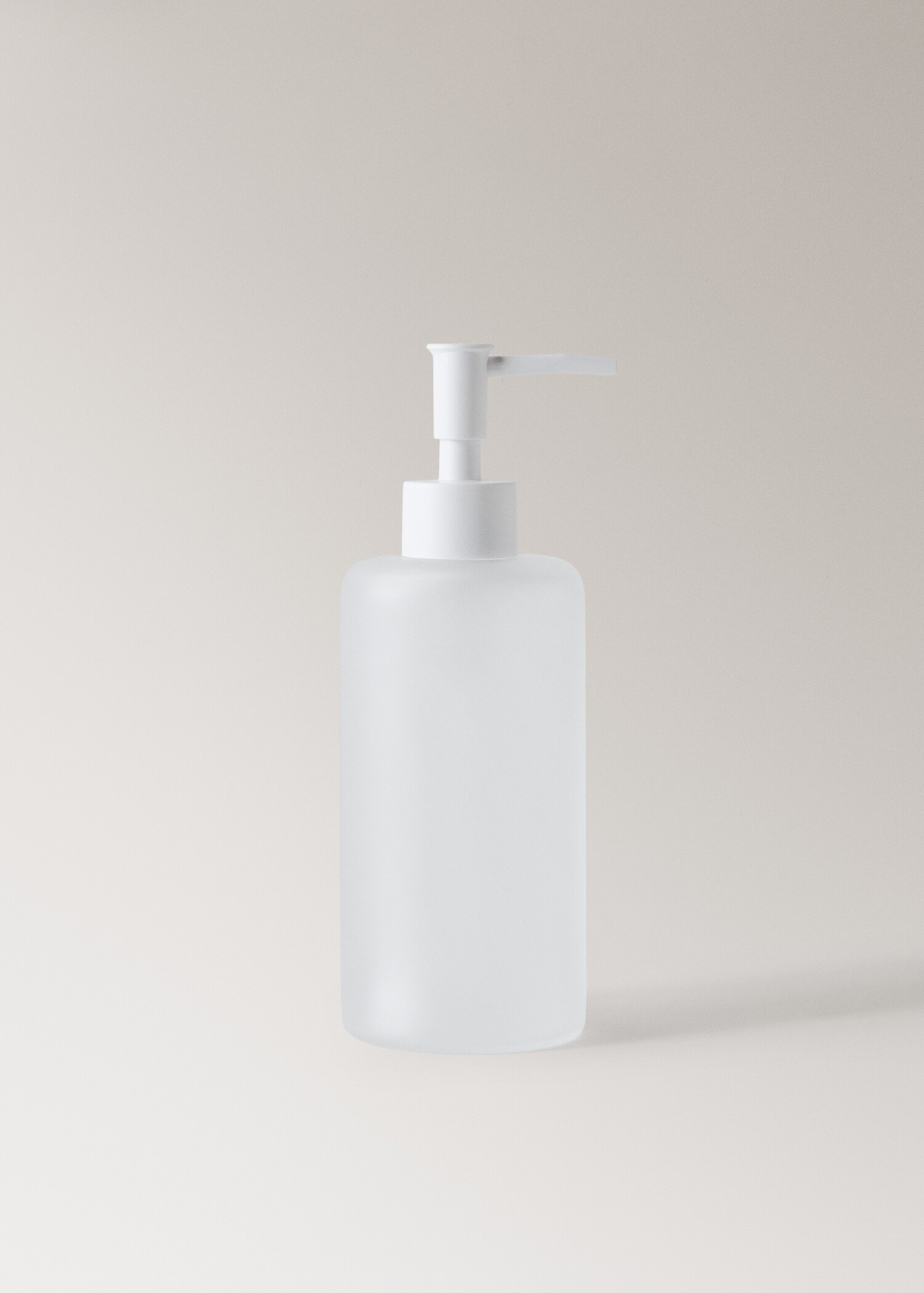 Seifenspender aus mattiertem Glas - Artikel ohne Model