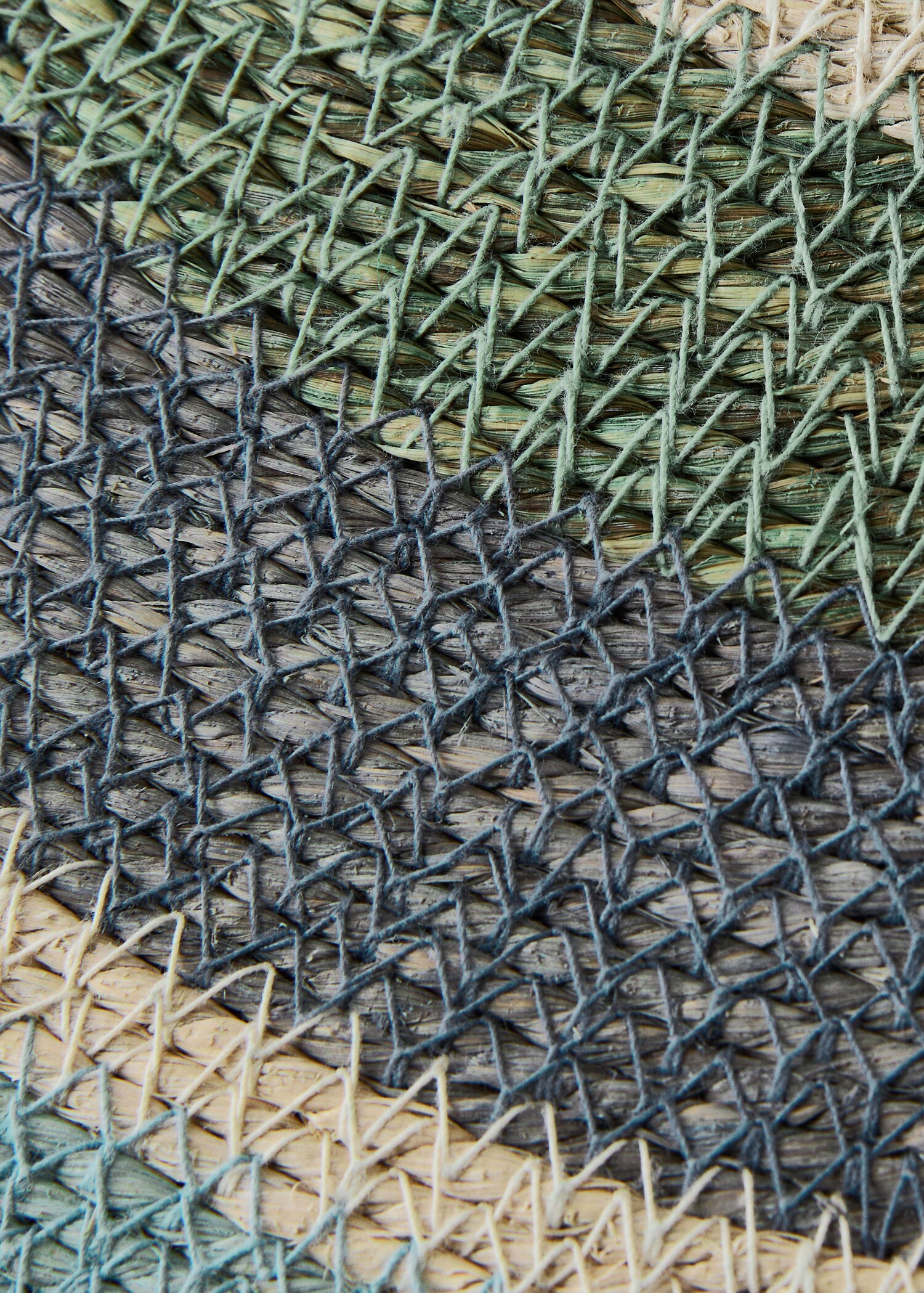 Σουπλά στρογγυλό seagrass - Λεπτομέρεια του προϊόντος 2