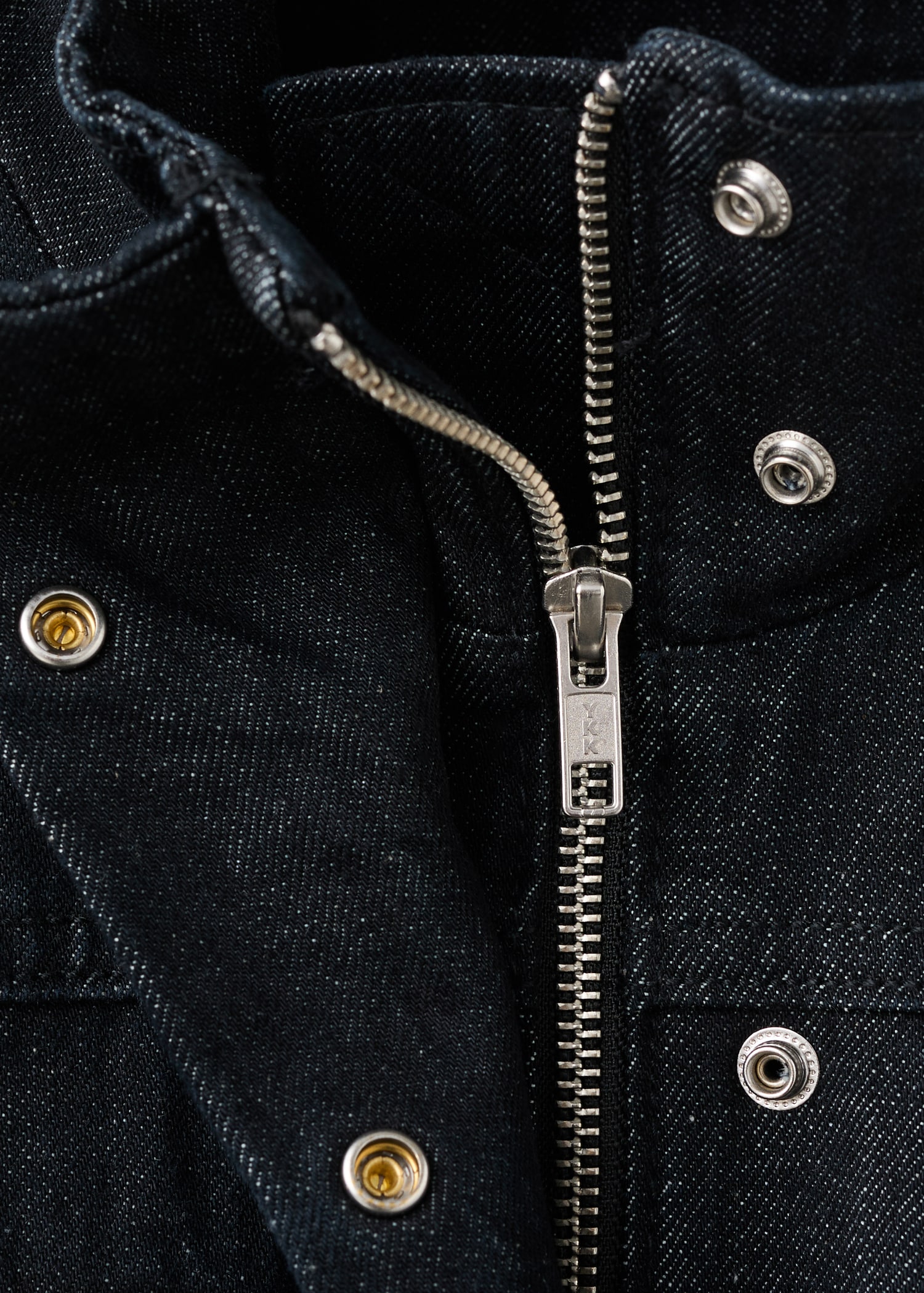 Oversized denim parka with pockets - Details of the article 8