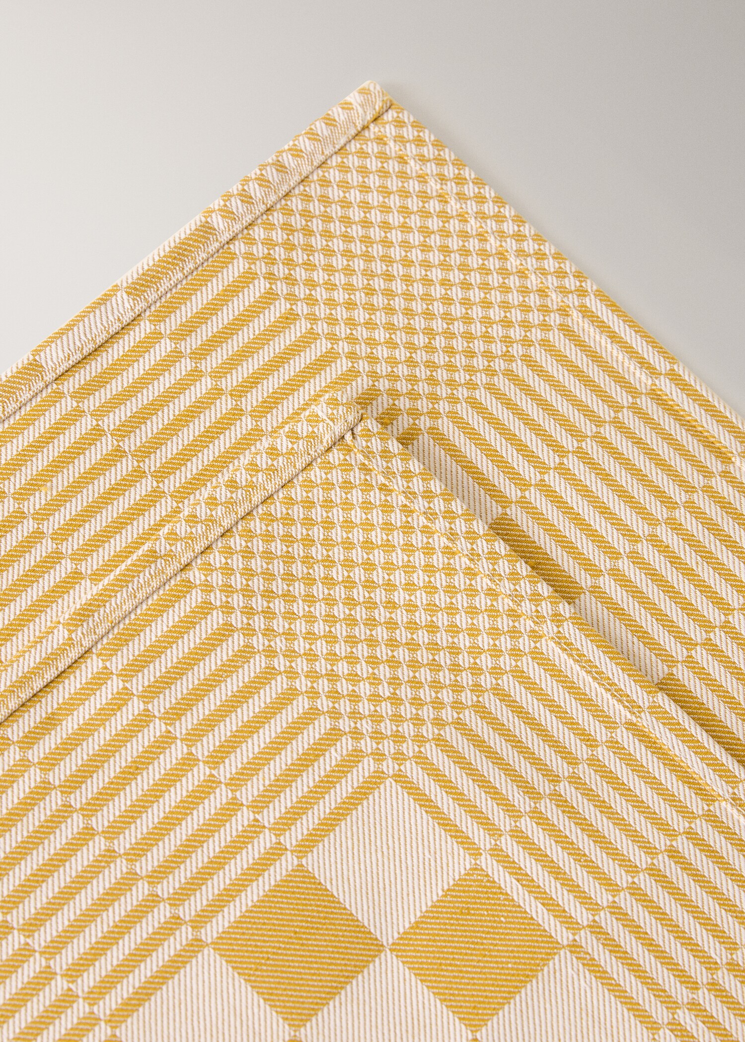 Cotton checkered kitchen towels - Details of the article 1