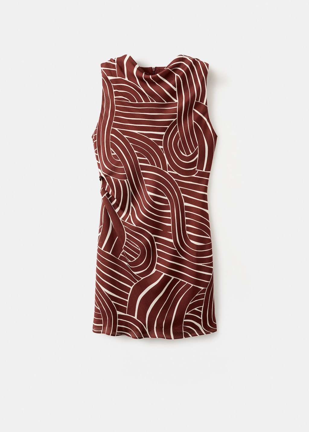Geometric print dress - image 4