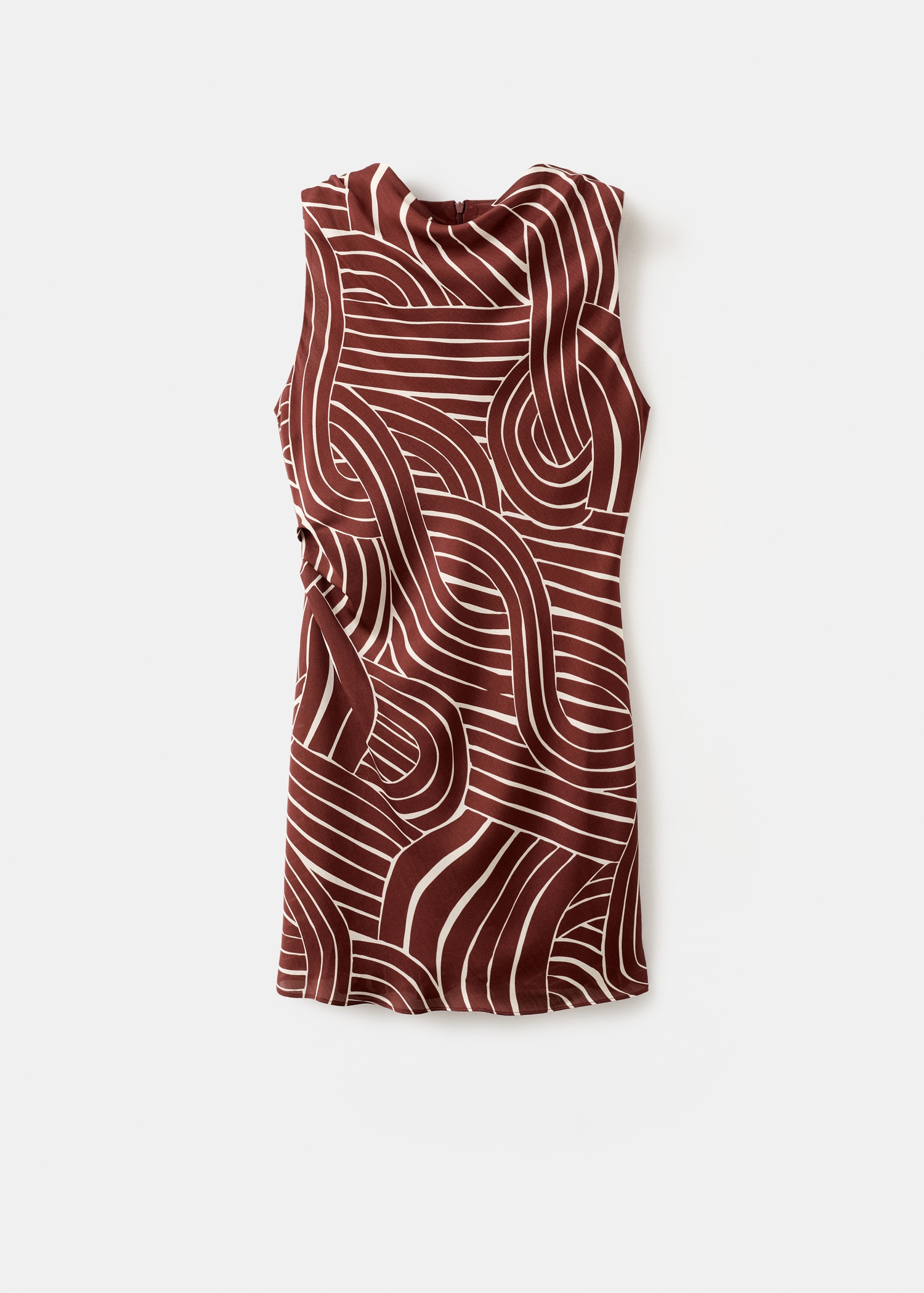 Vestido estampado geométrico - Artículo sin modelo