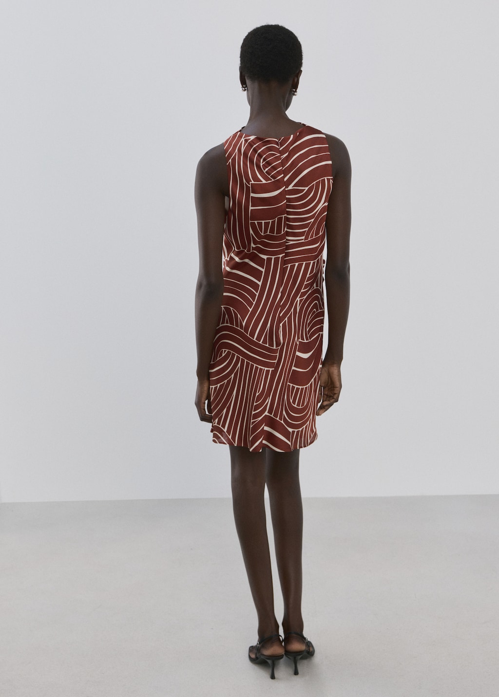 Geometric print dress - image 3
