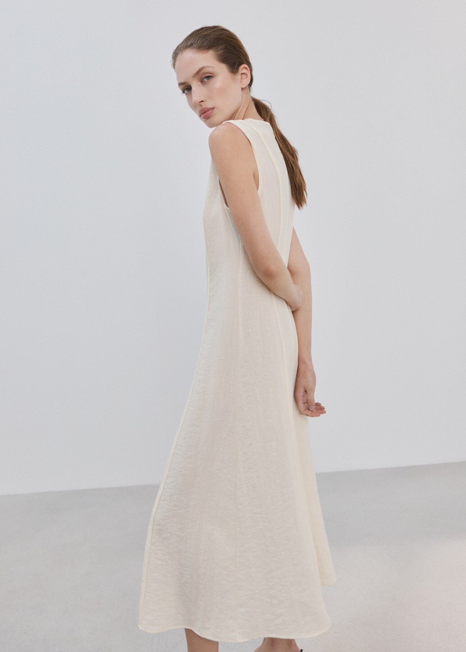 Robe évasé à godets - Verso de l’article