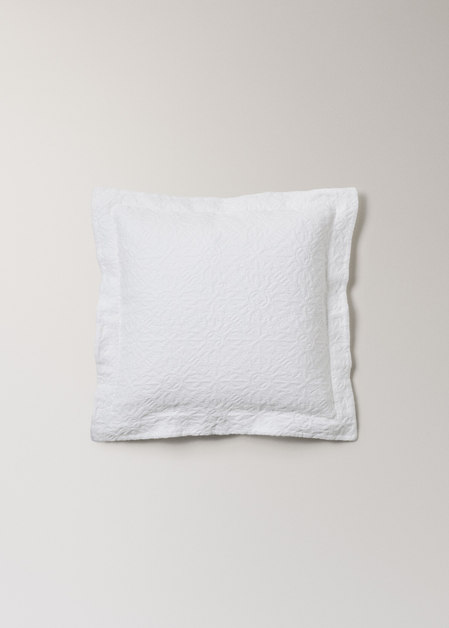 Kissenbezug aus Jacquard-Baumwolle mit Mosaikmuster, 50 x 50 cm - Artikel ohne Model