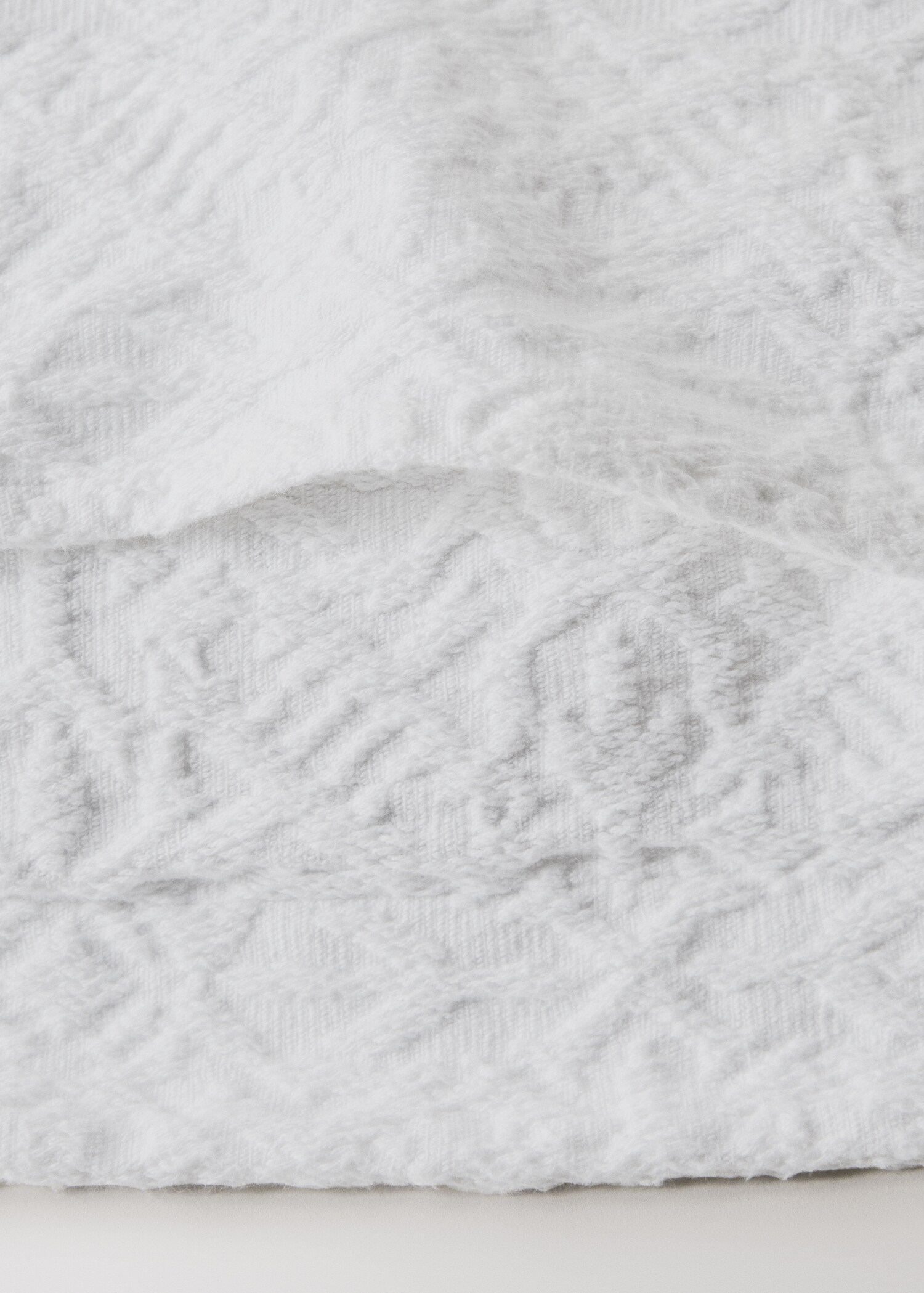 Kissenbezug aus Jacquard-Baumwolle mit Mosaikmuster, 50 x 50 cm - Detail des Artikels 2