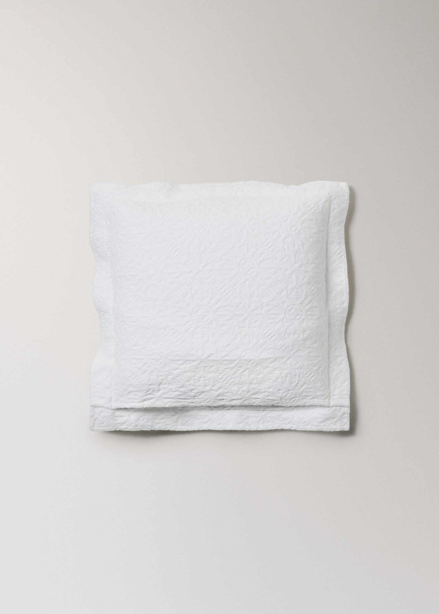 Kissenbezug aus Jacquard-Baumwolle mit Mosaikmuster, 50 x 50 cm - Detail des Artikels 4