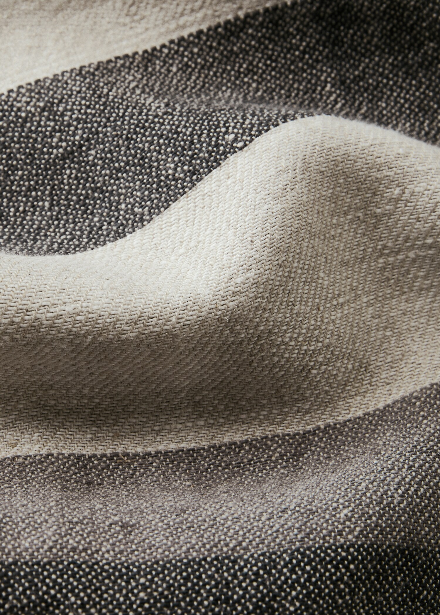 Κουβέρτα λινή ριγέ - Λεπτομέρεια του προϊόντος 2