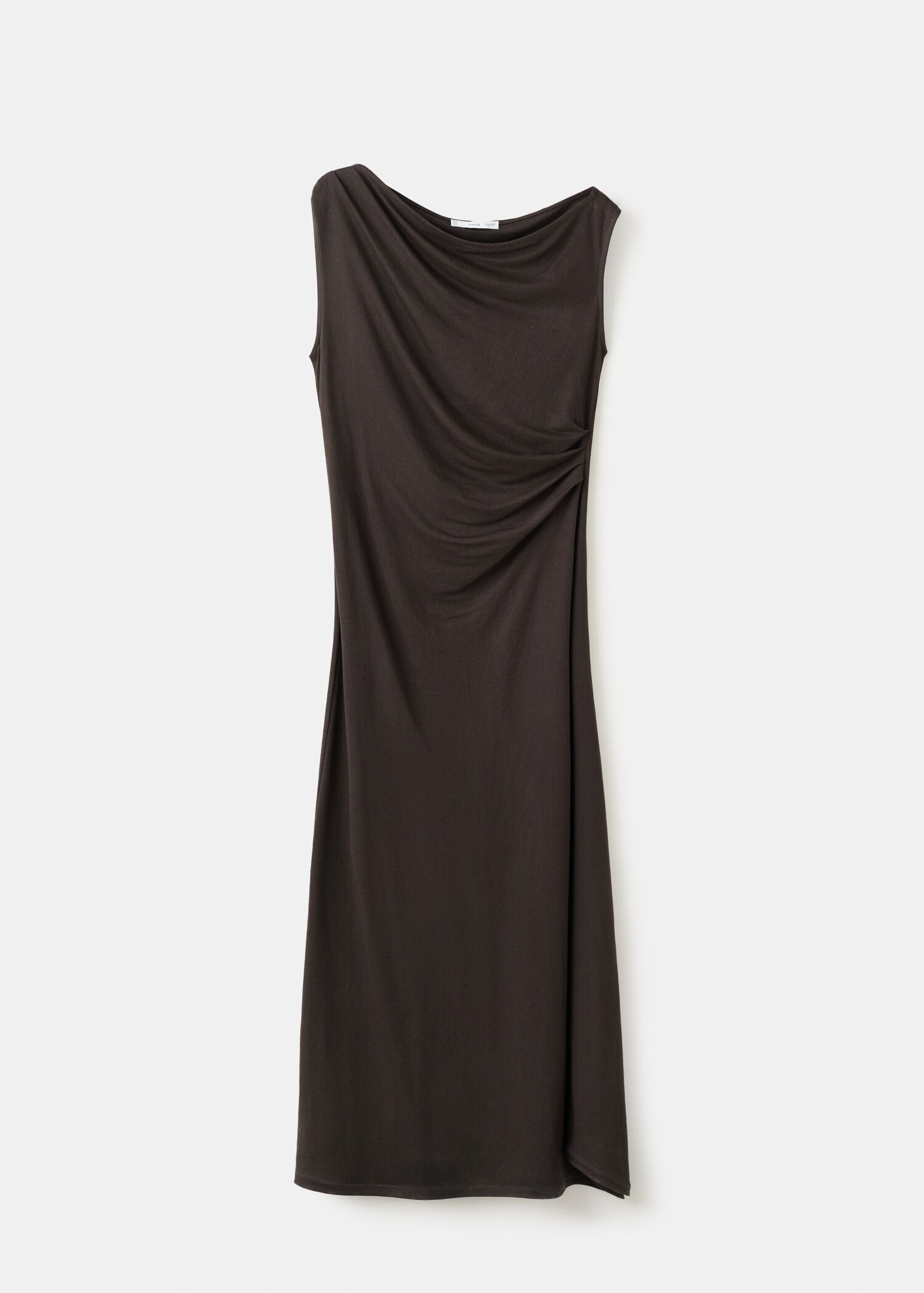 Asymmetric draped gown - Article without model