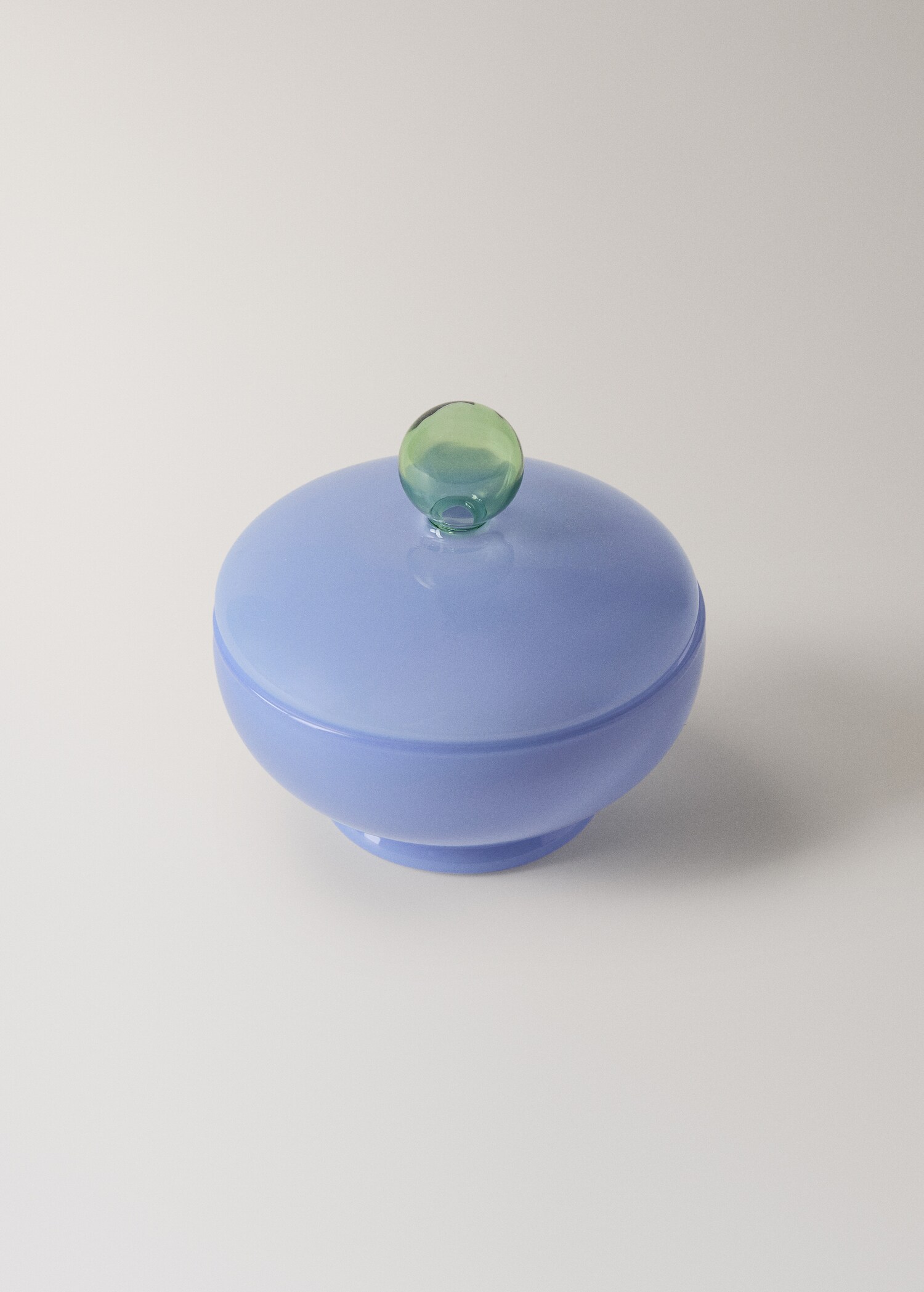 Coloured borosilicate bathroom jar - Details of the article 1