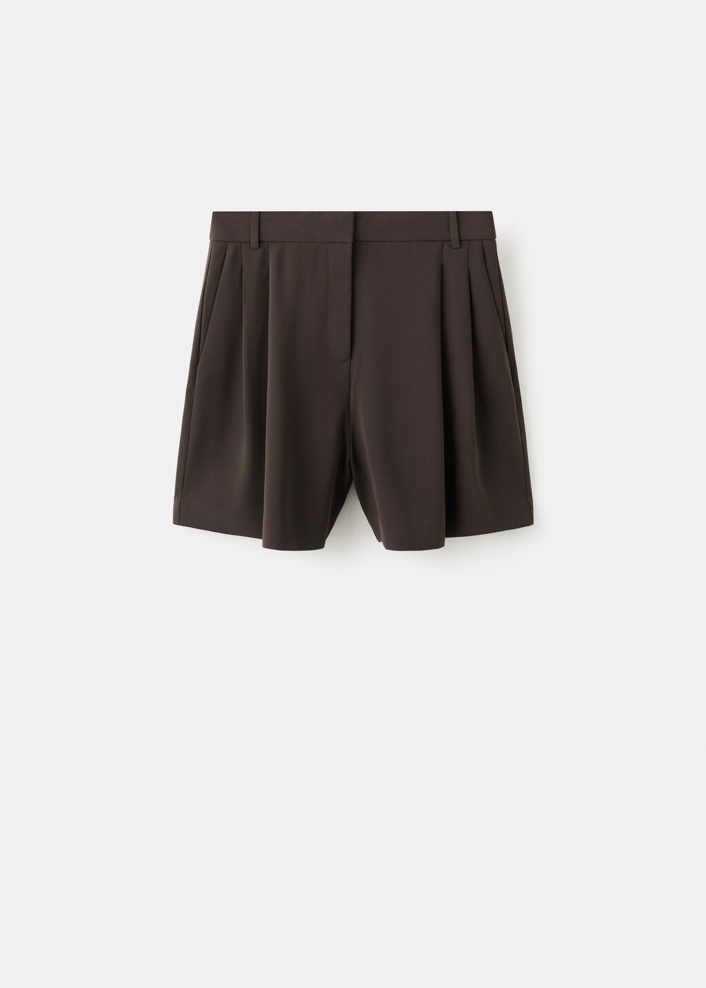 Straight mid-rise Bermuda shorts - image 4