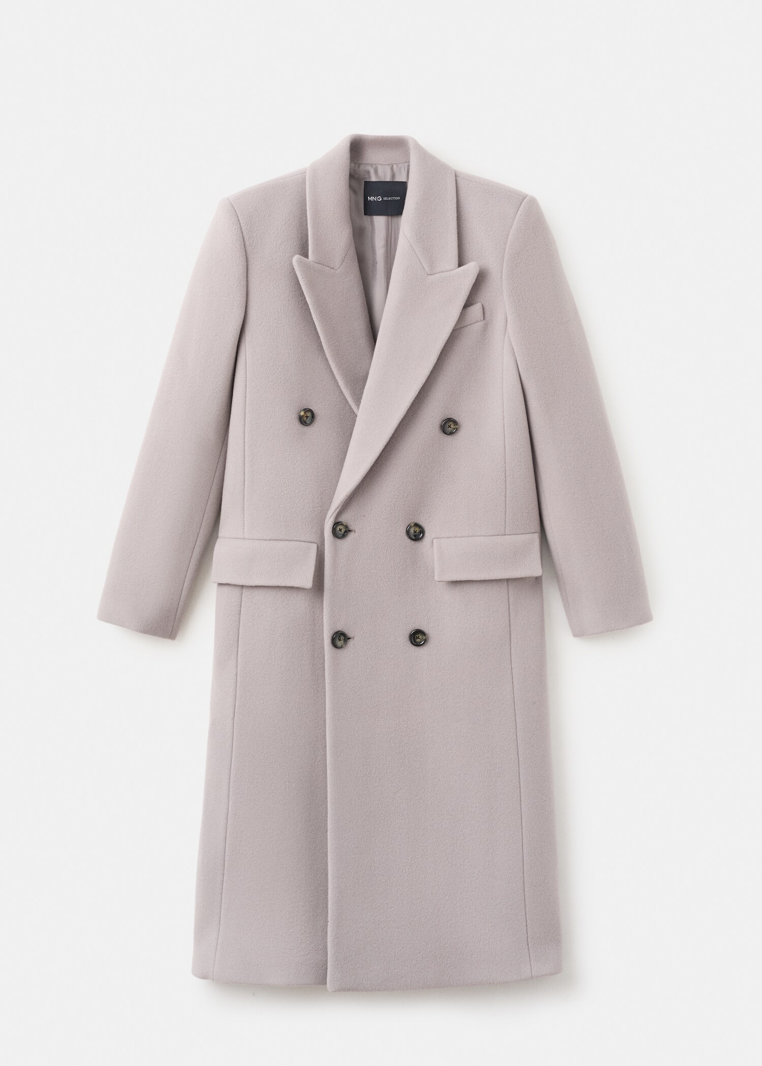 Abrigo lana doble botonadura - Artículo sin modelo
