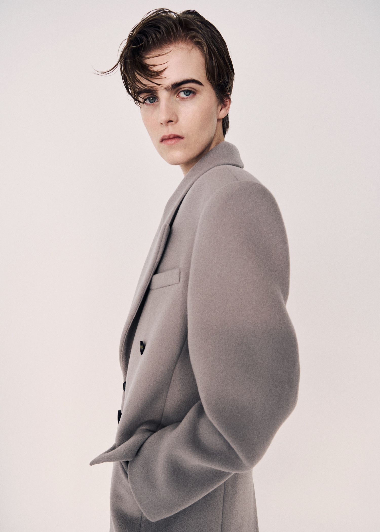 Abrigo lana doble botonadura - Detalle del artículo 2