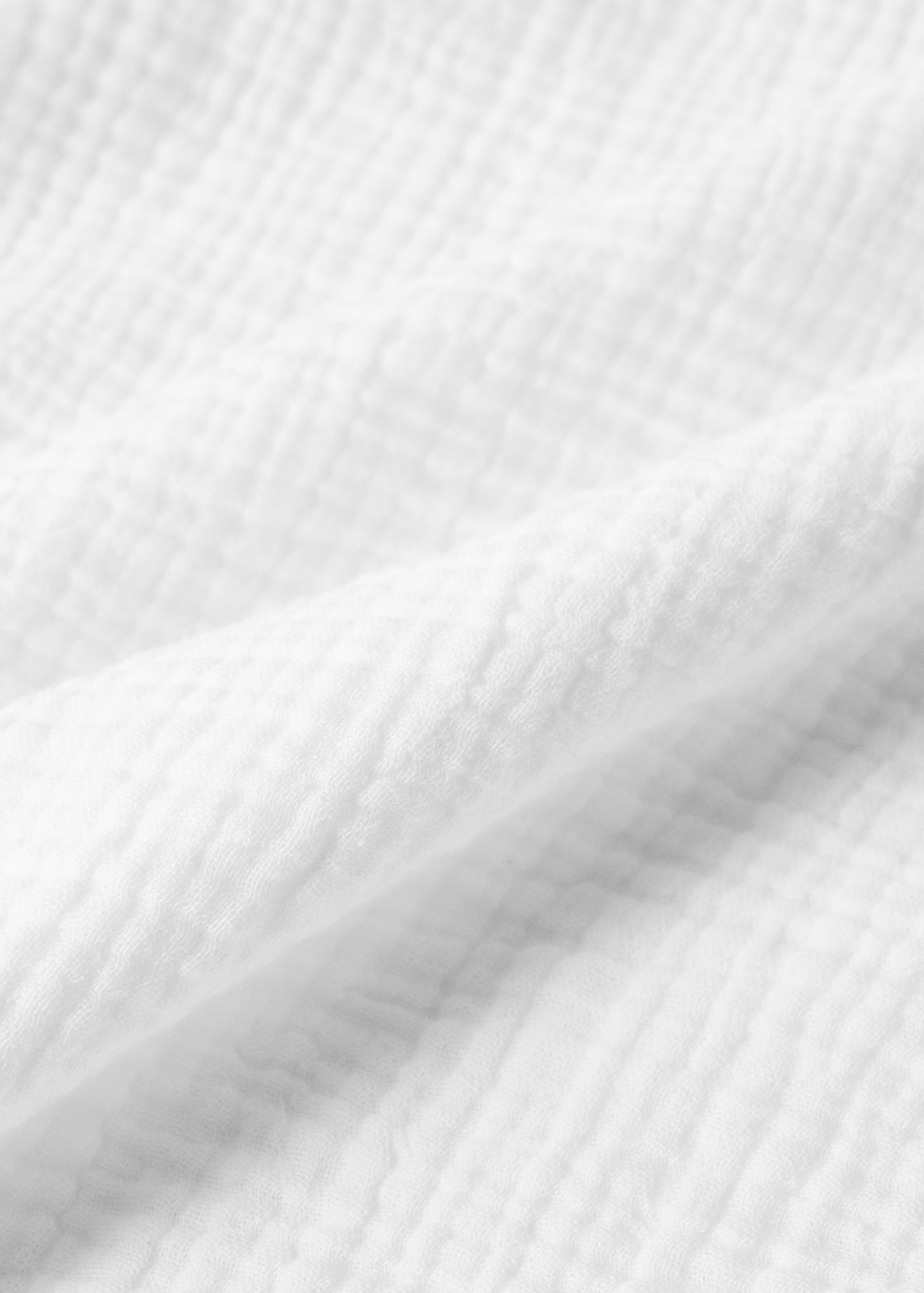 Funda nórdica cuna tejido gasa - Detalle del artículo 2, Blanco roto. Ref: 27093334-00.