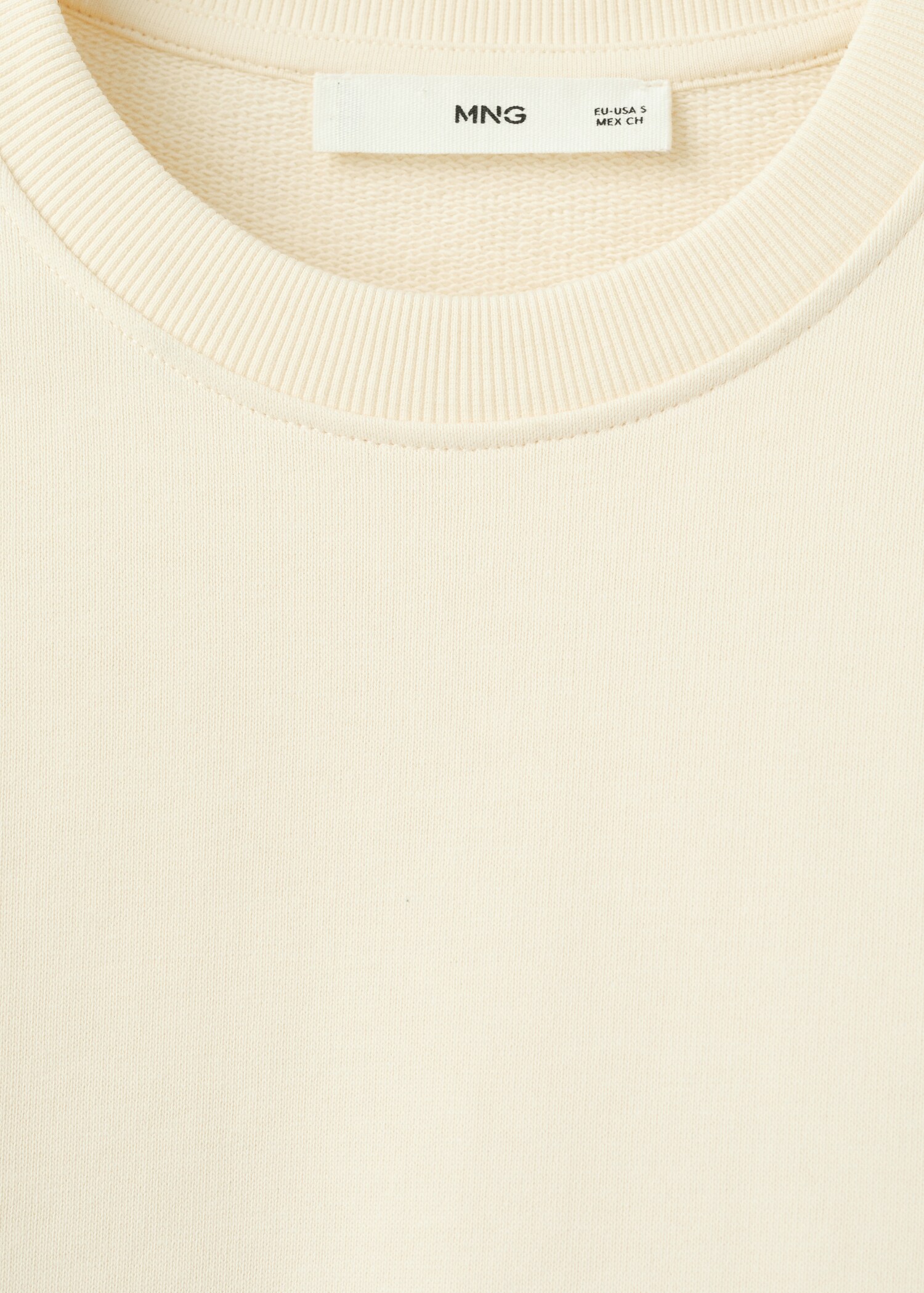 Round-neck cotton sweatshirt - Details of the article 8