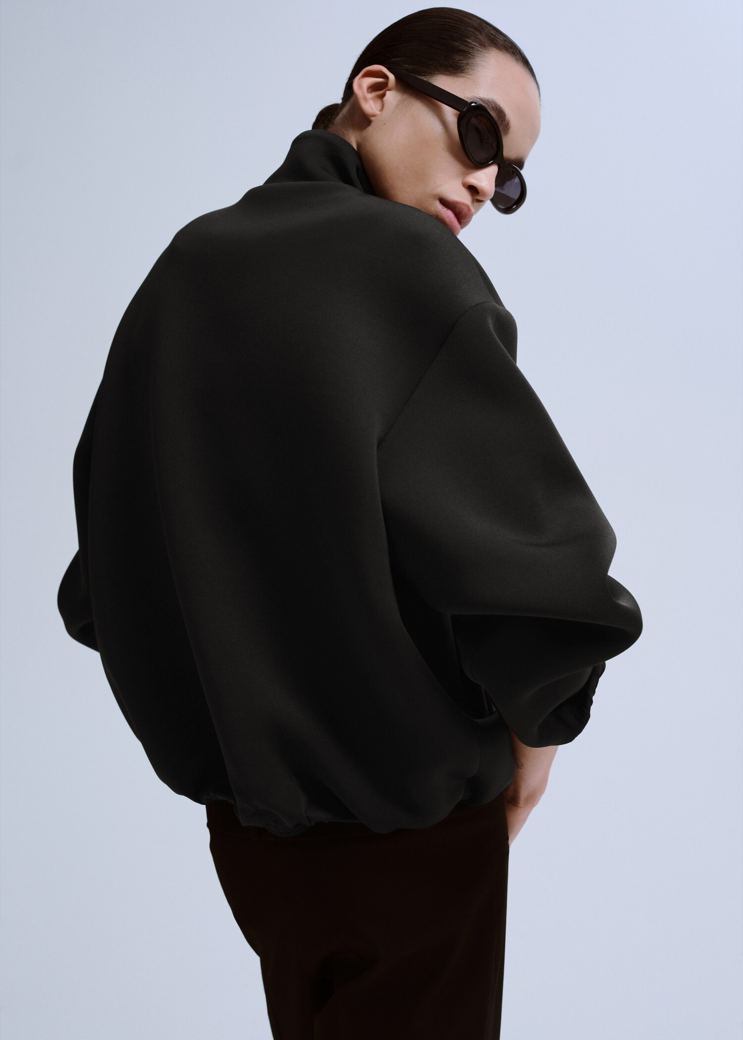 Veste bomber oversize - Verso de l’article