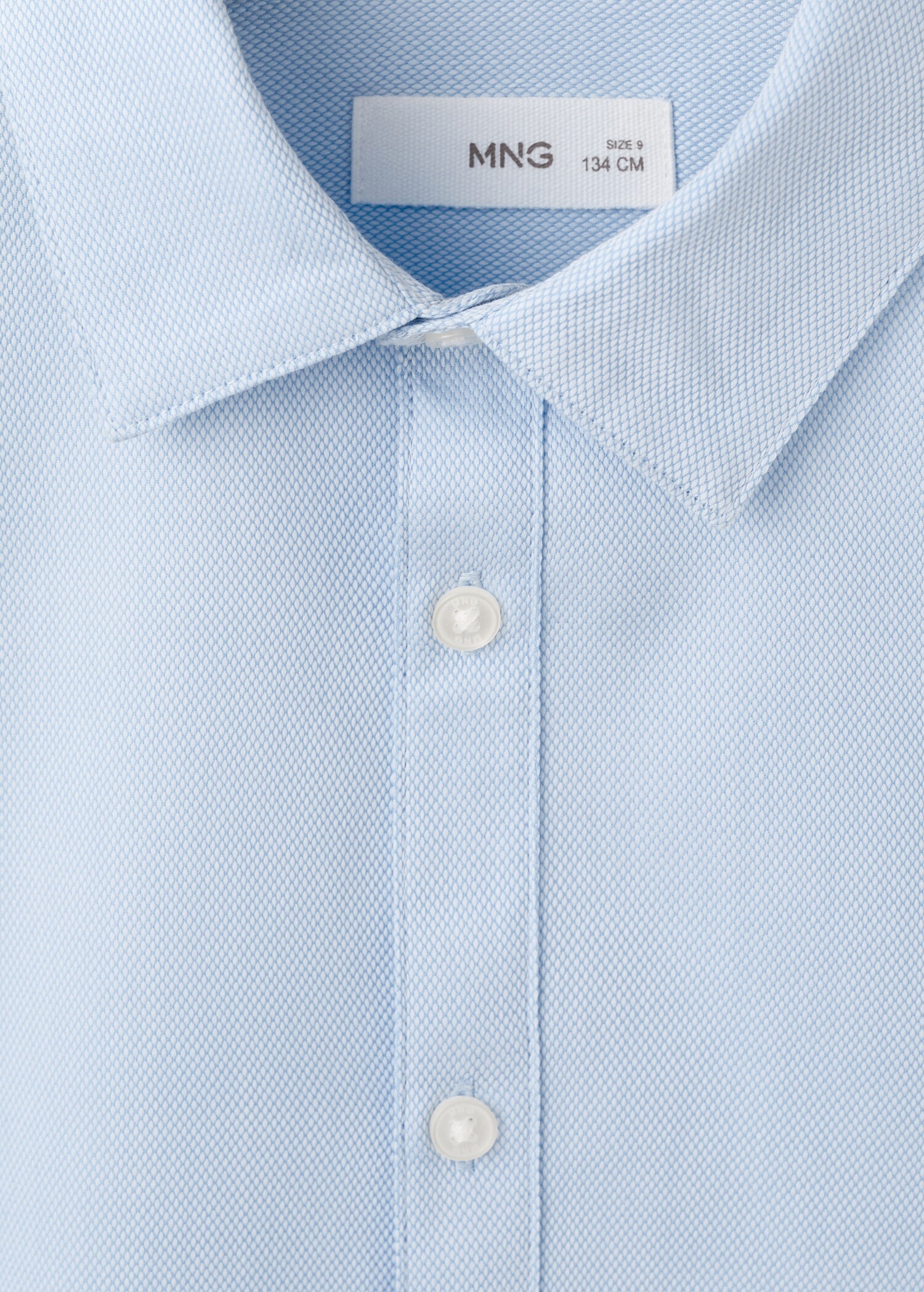 Cotton piqué shirt - Details of the article 8