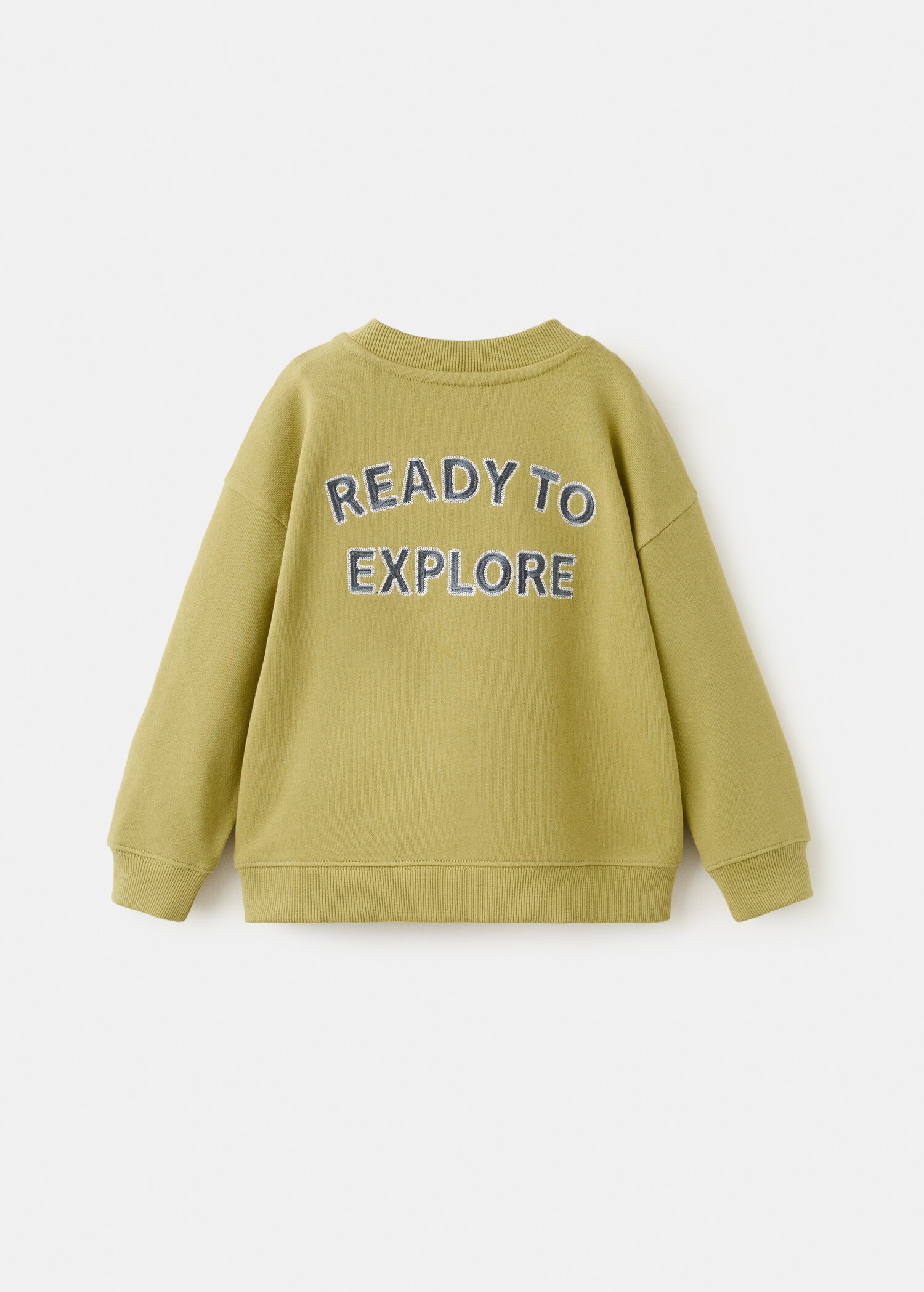 Sweat-shirt coton imprimé - Verso de l’article